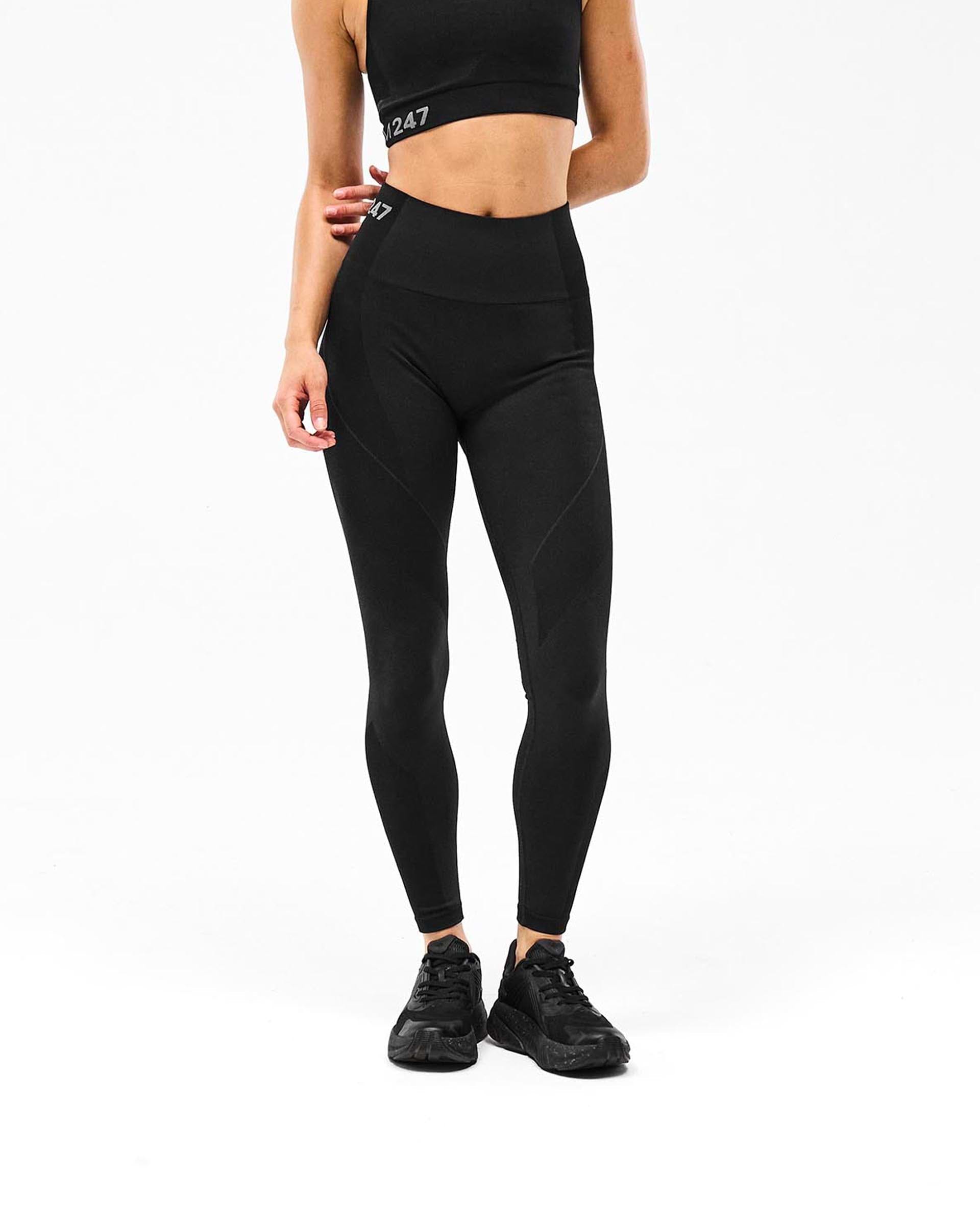 247 Sculpt Seamless Performance Legging - Black