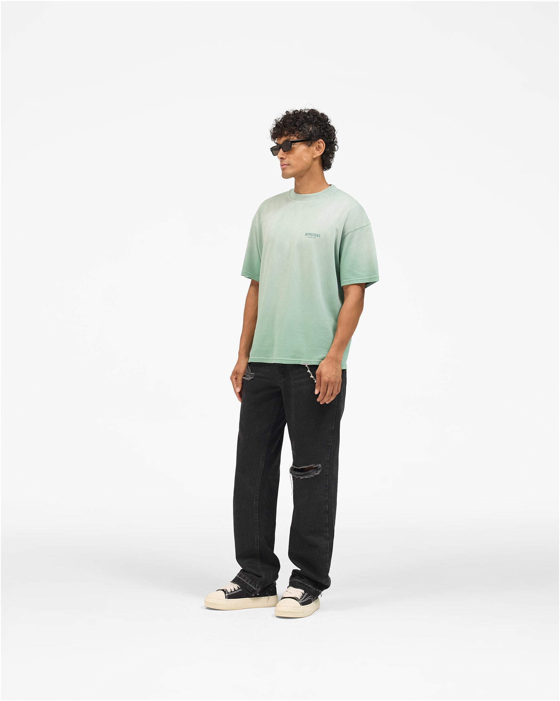 Represent Owners Club T-Shirt - Washed Aloe