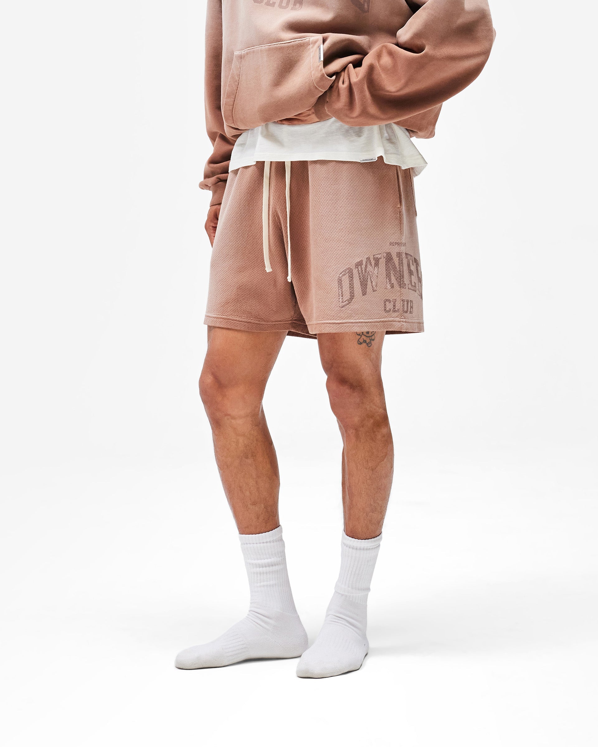 Represent Owners Club Mesh Short - Sienna