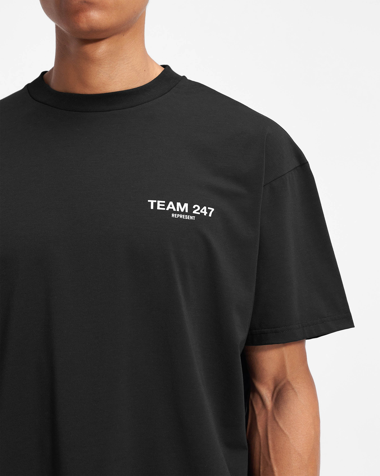 Team 247 Oversized T-Shirt - Black | REPRESENT