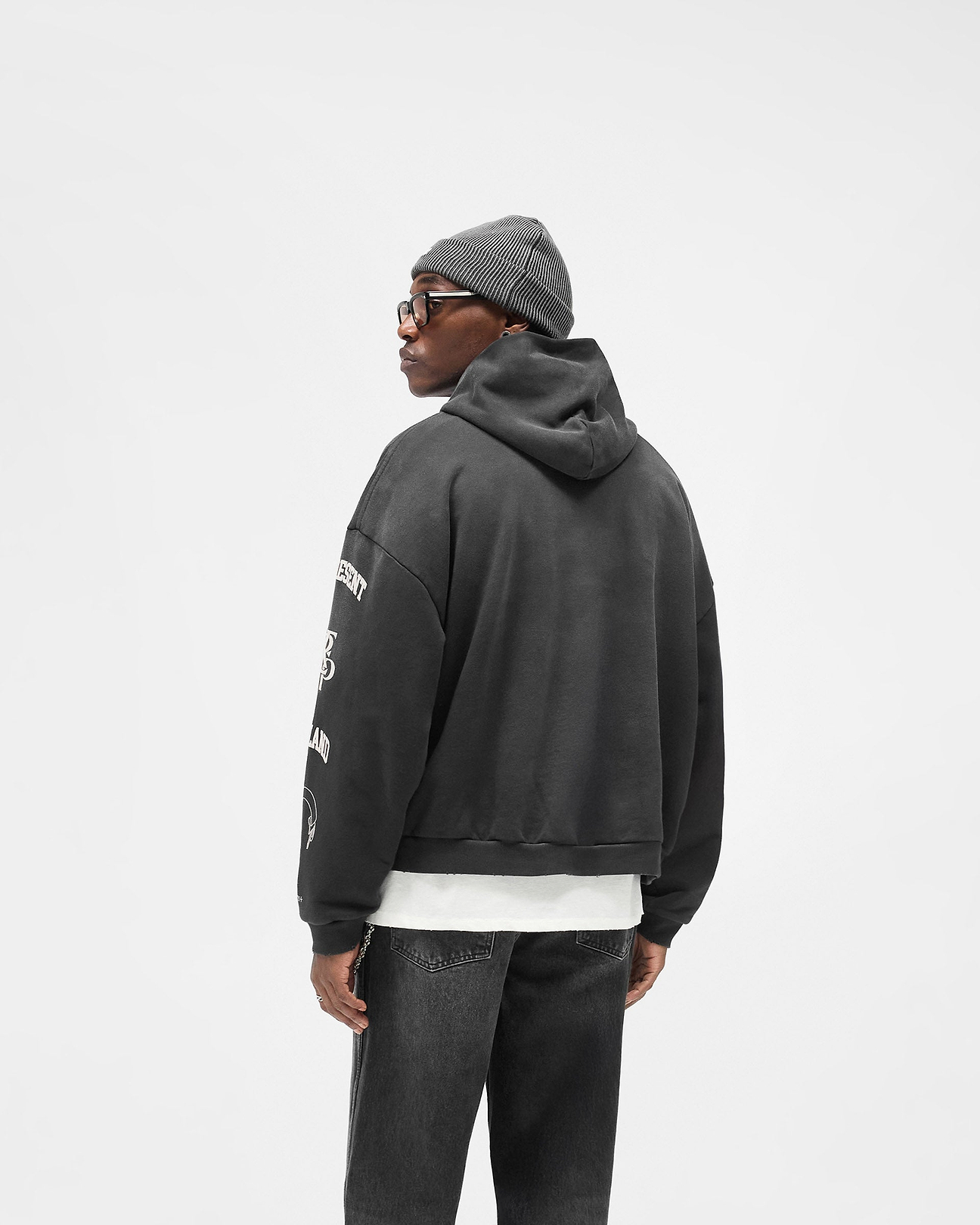 Represent LegacyCollectionブラック Stained Black Legacy Hoodie | Graphic Hoodies | REPRESENT