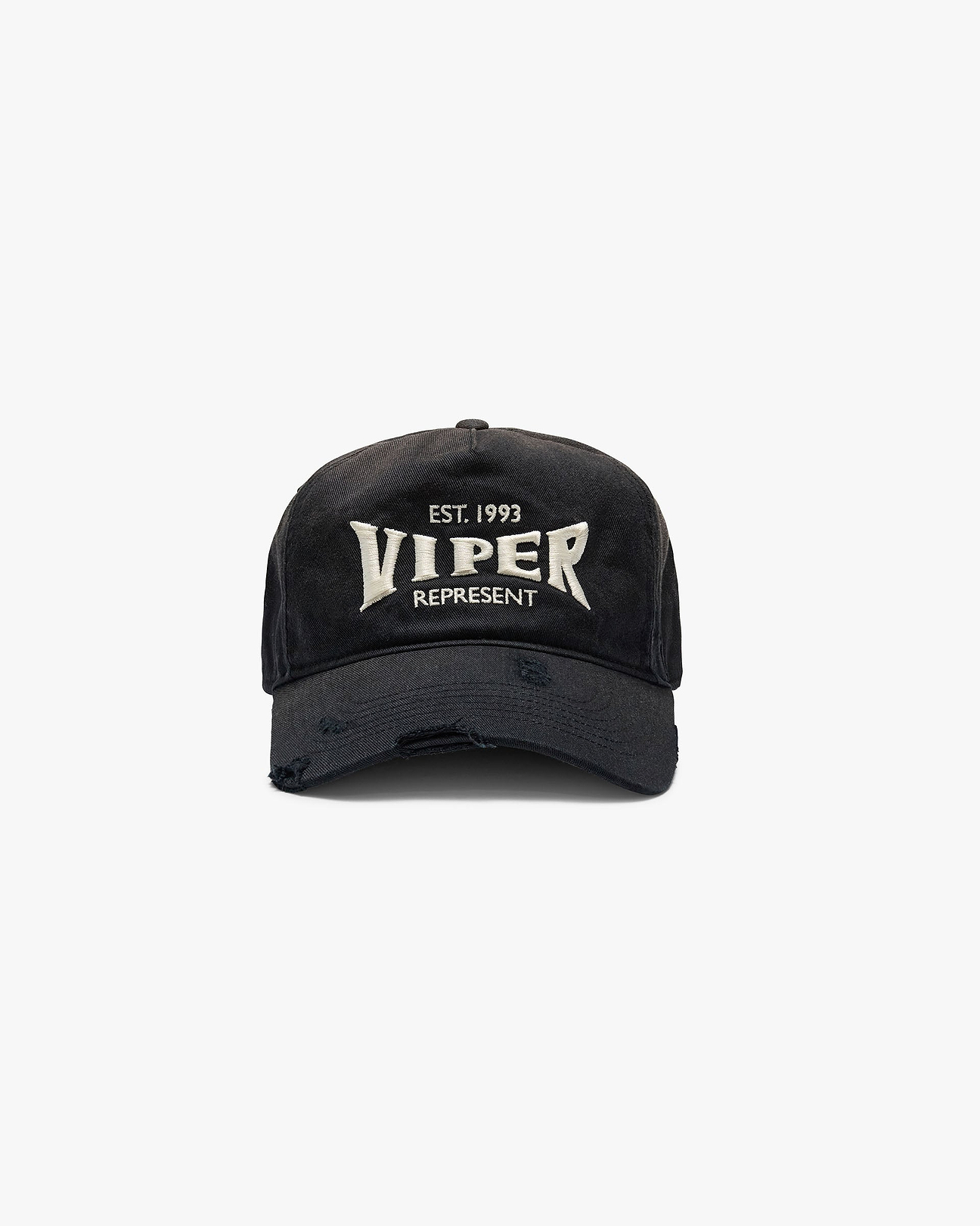 Viper Room Cap Jet Black | Snapback | REPRESENT