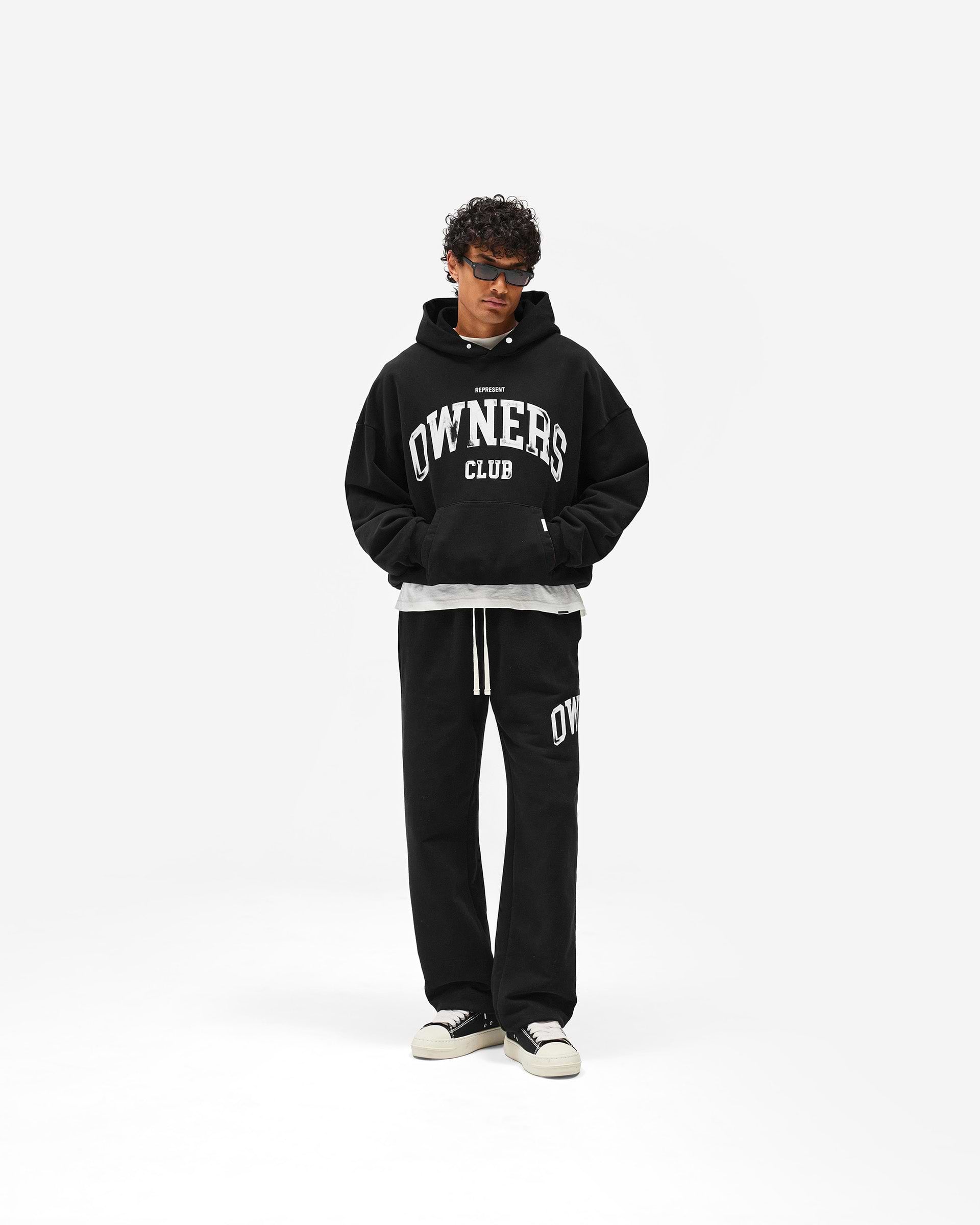 Represent Owners Club Hoodie - Jet Black