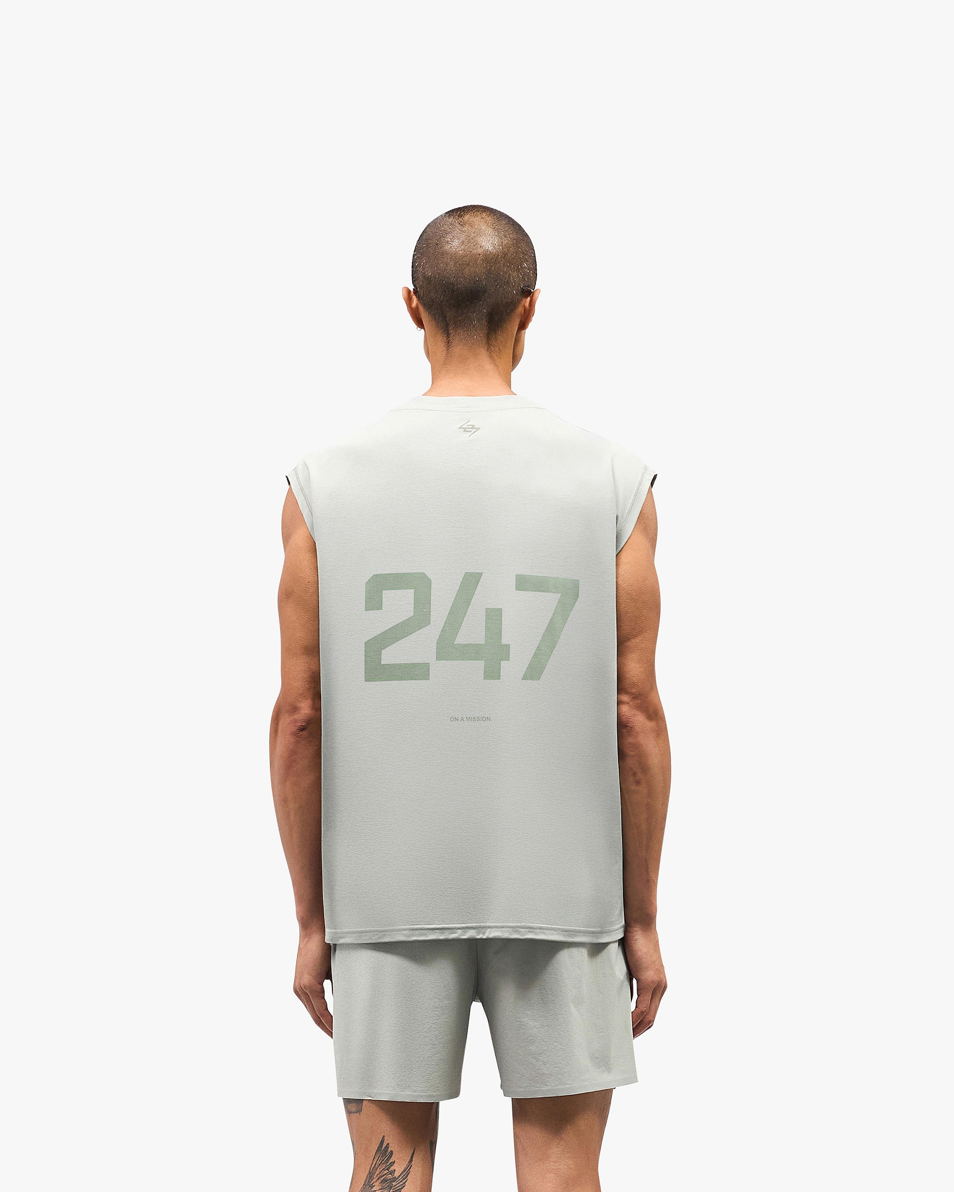 247 Oversized Tank - Sage