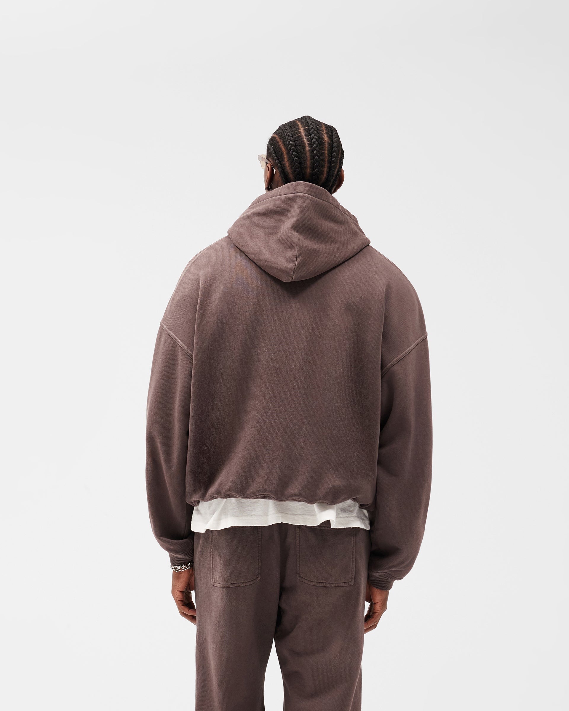 EngLAnd Hoodie - Washed Brown