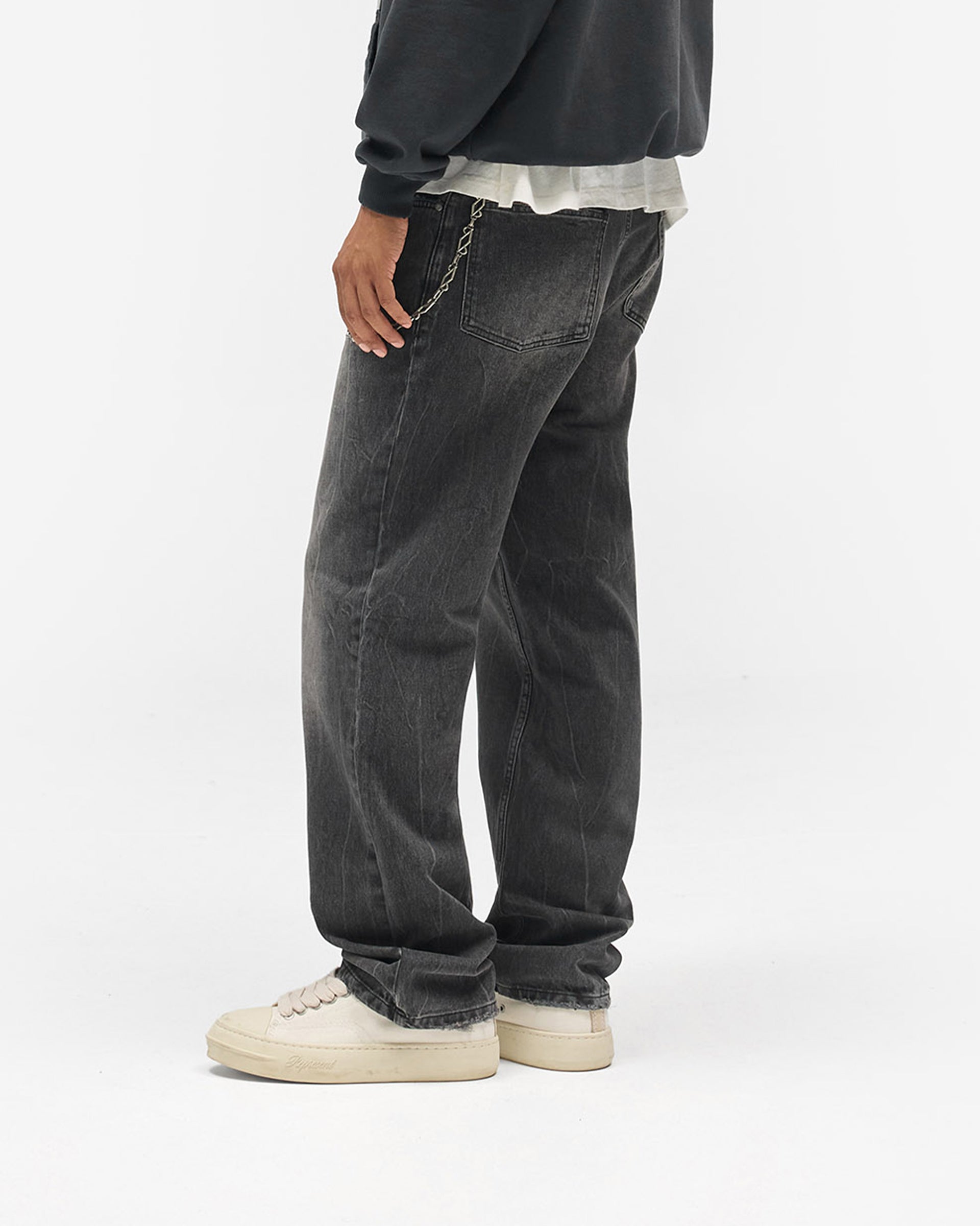 Heaton Denim - Diffused Black