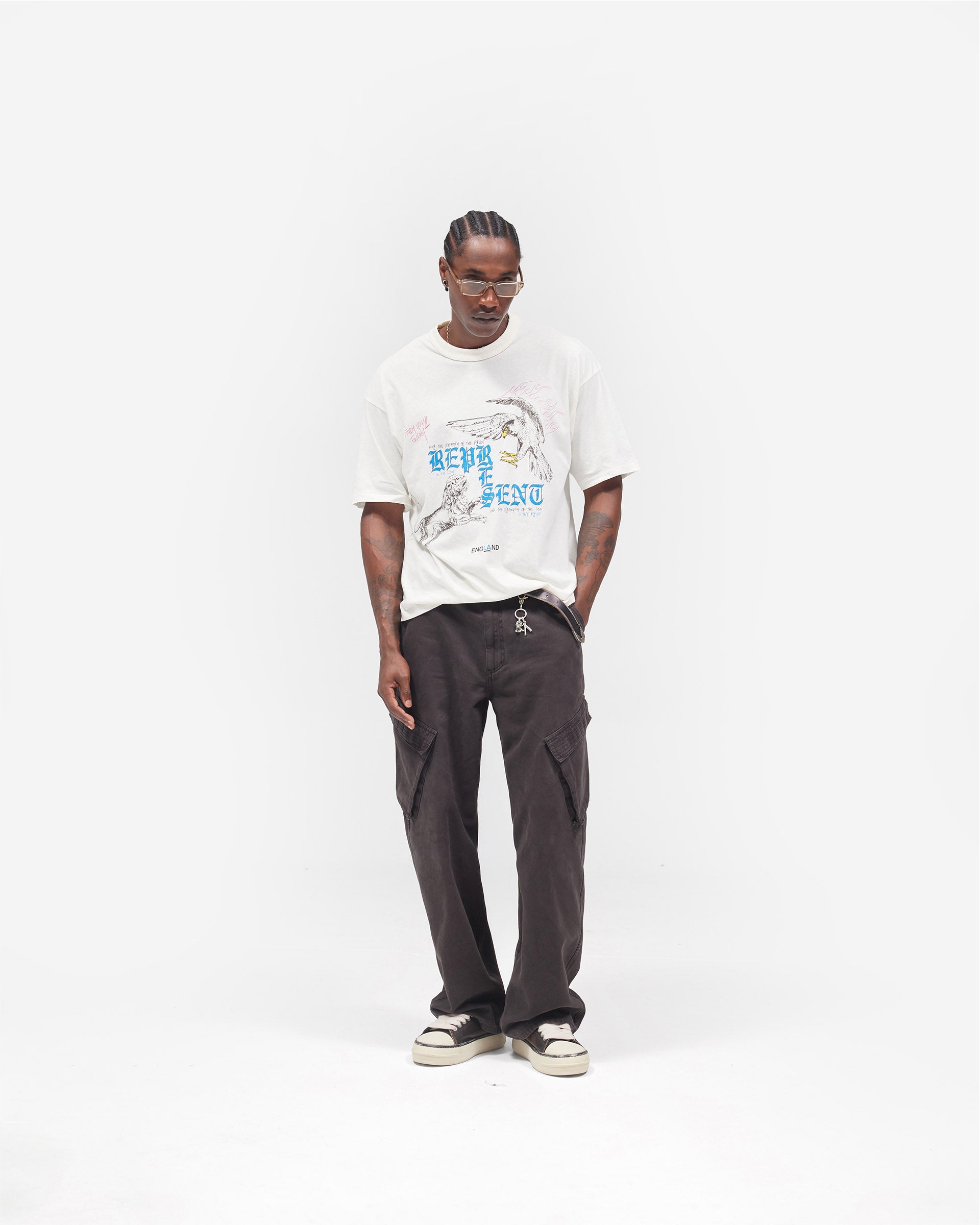 Enemy T-Shirt - Flat White