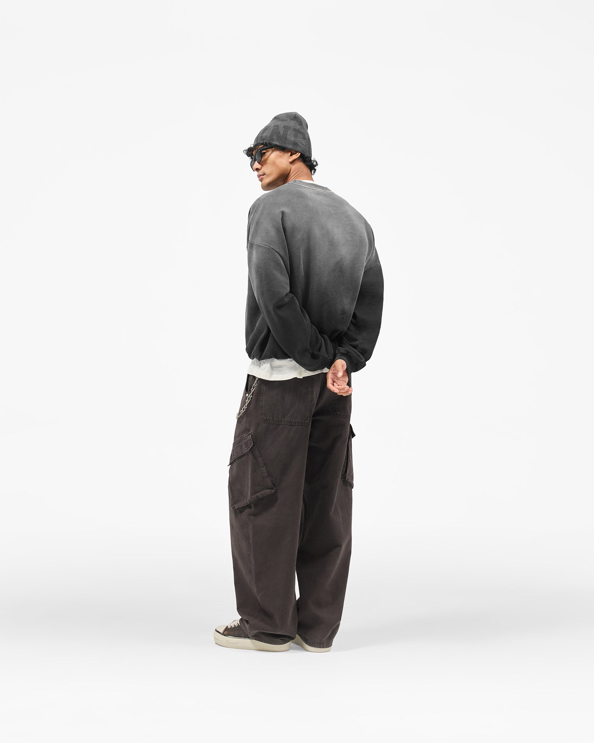 Represent Owners Club Sweatshirt - Weathered Black
