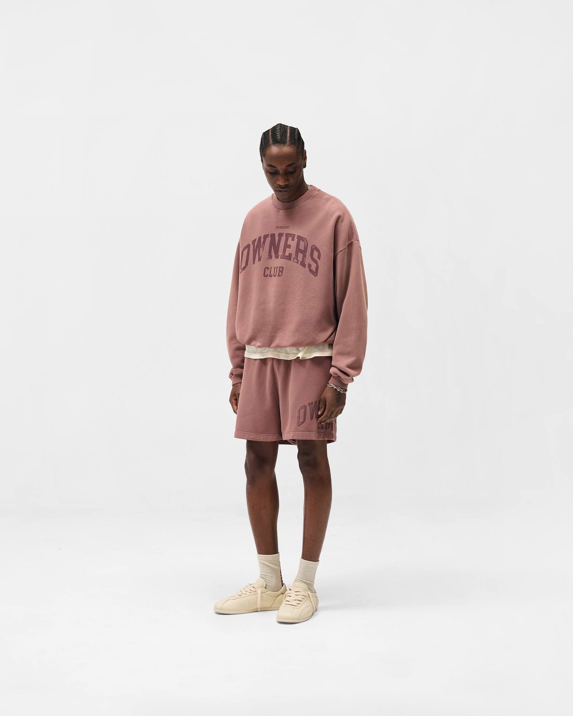 Represent Owners Club Sweater - Smoked Rose