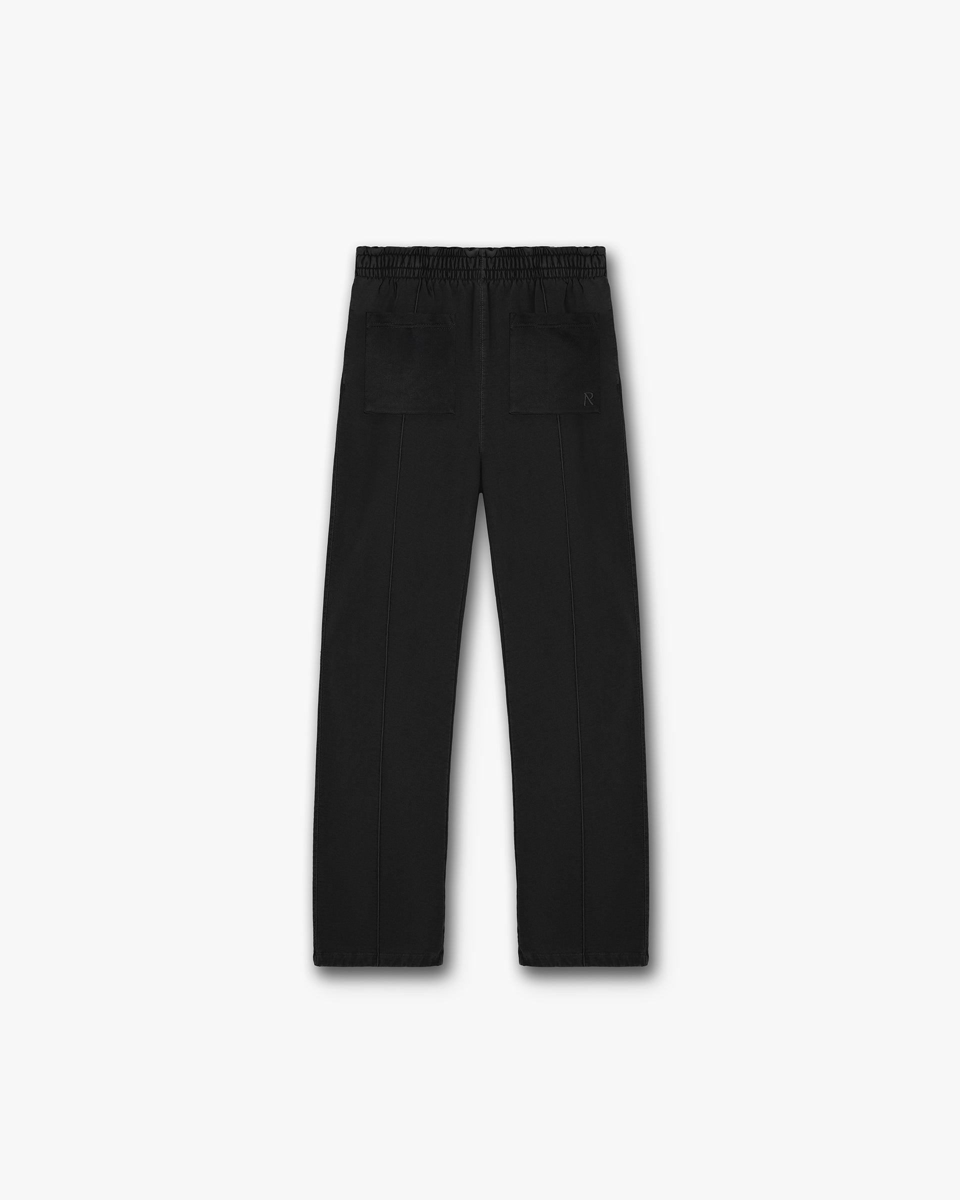 Initial Straight Leg Sweatpants - Jet Black