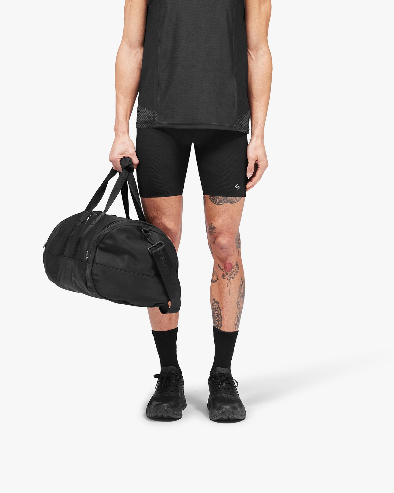 Jet Black 247 Duffle Gym Bag | 247 SS26 Accessories | REPRESENT