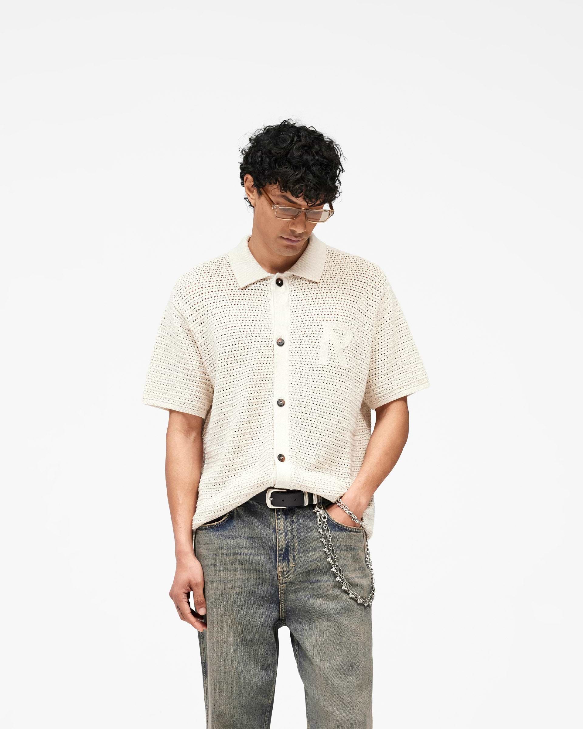 Pico Knit Shirt - Ecru