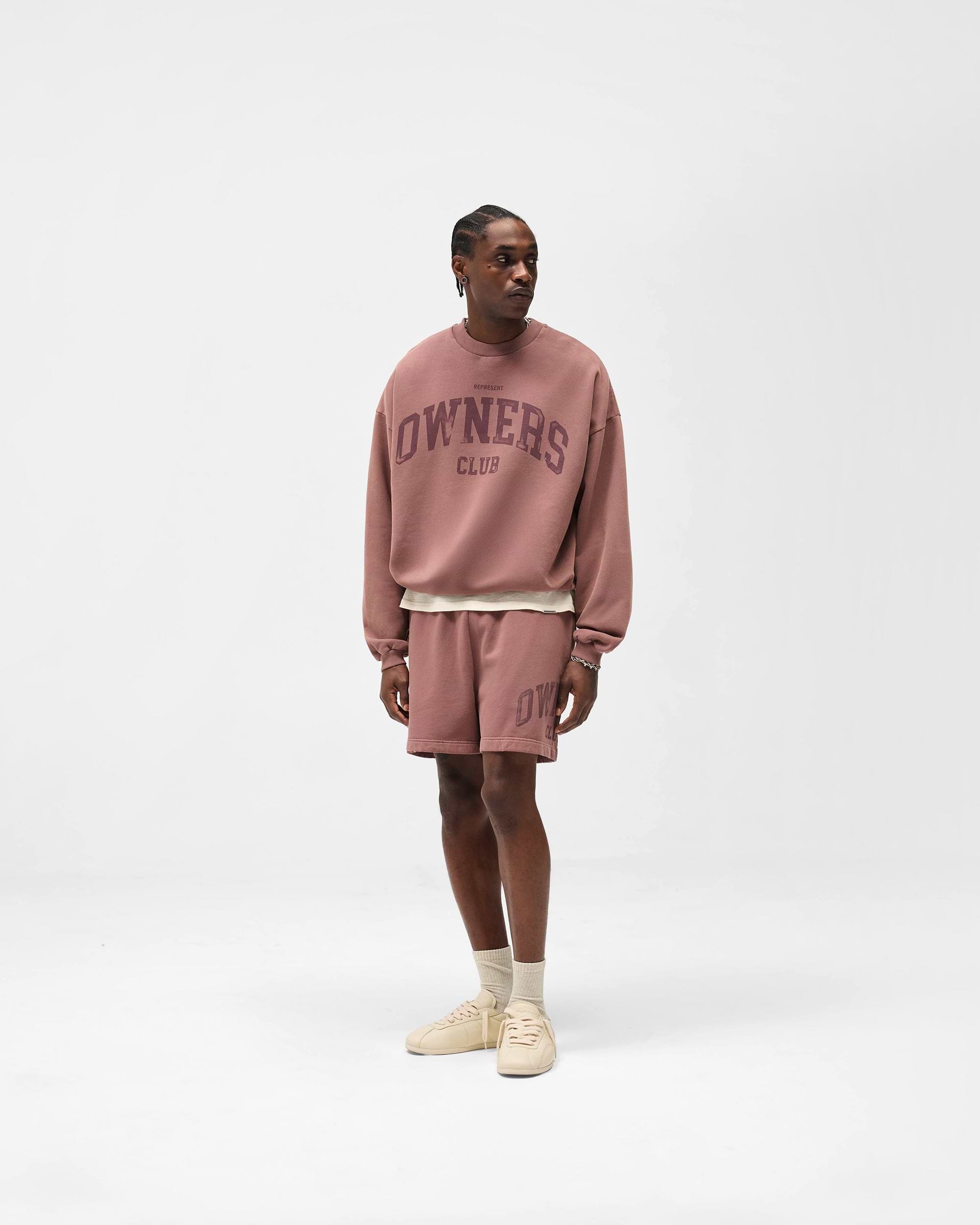 Represent Owners Club Sweater - Smoked Rose