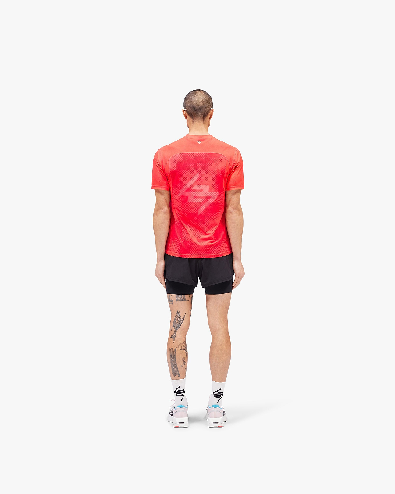 247 Hybrid Tee - Red Fade Out | 247 SS26 T-Shirts | REPRESENT
