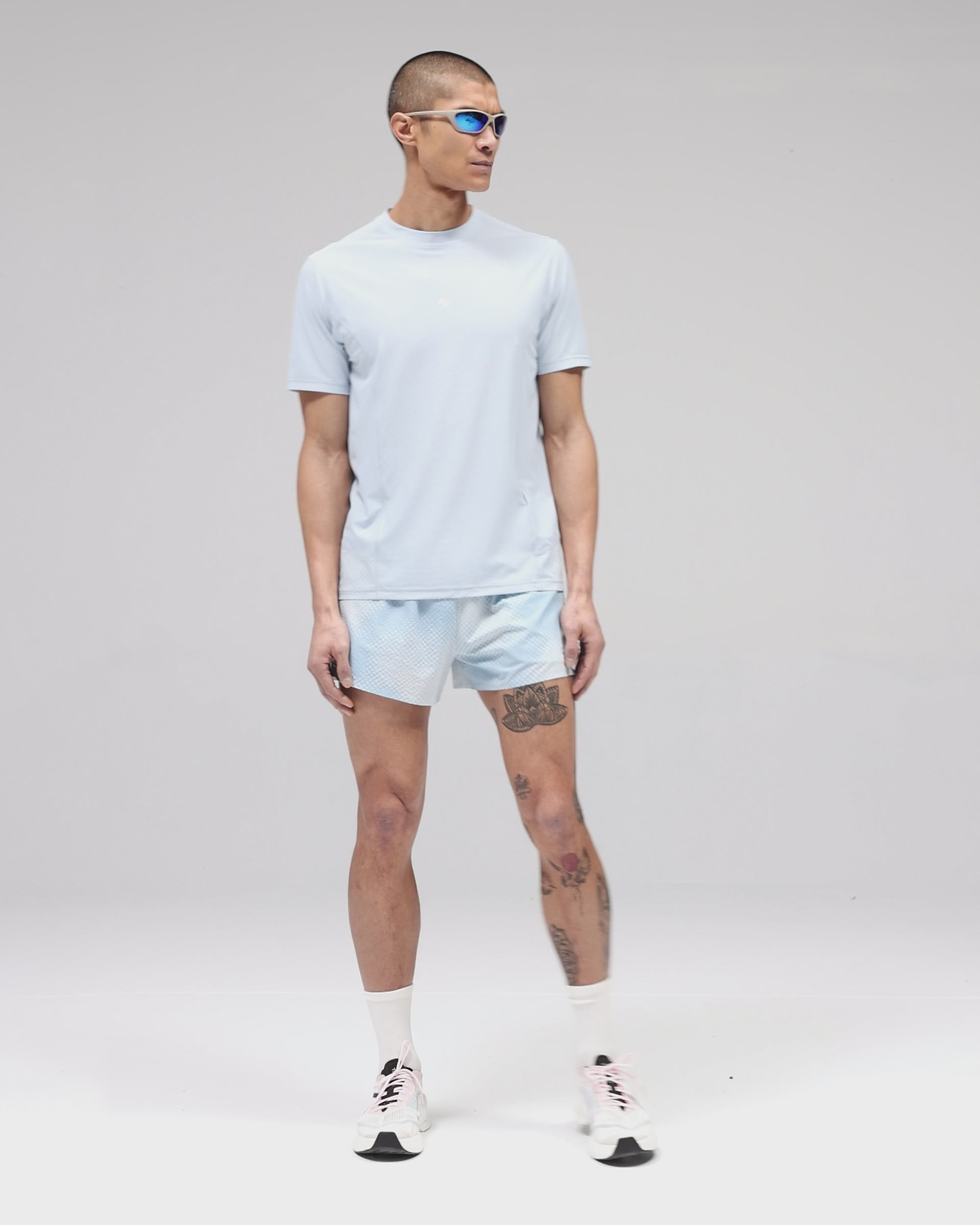 247 Hybrid Tee - Glacier Fade Out | 247 SS26 T-Shirts | REPRESENT