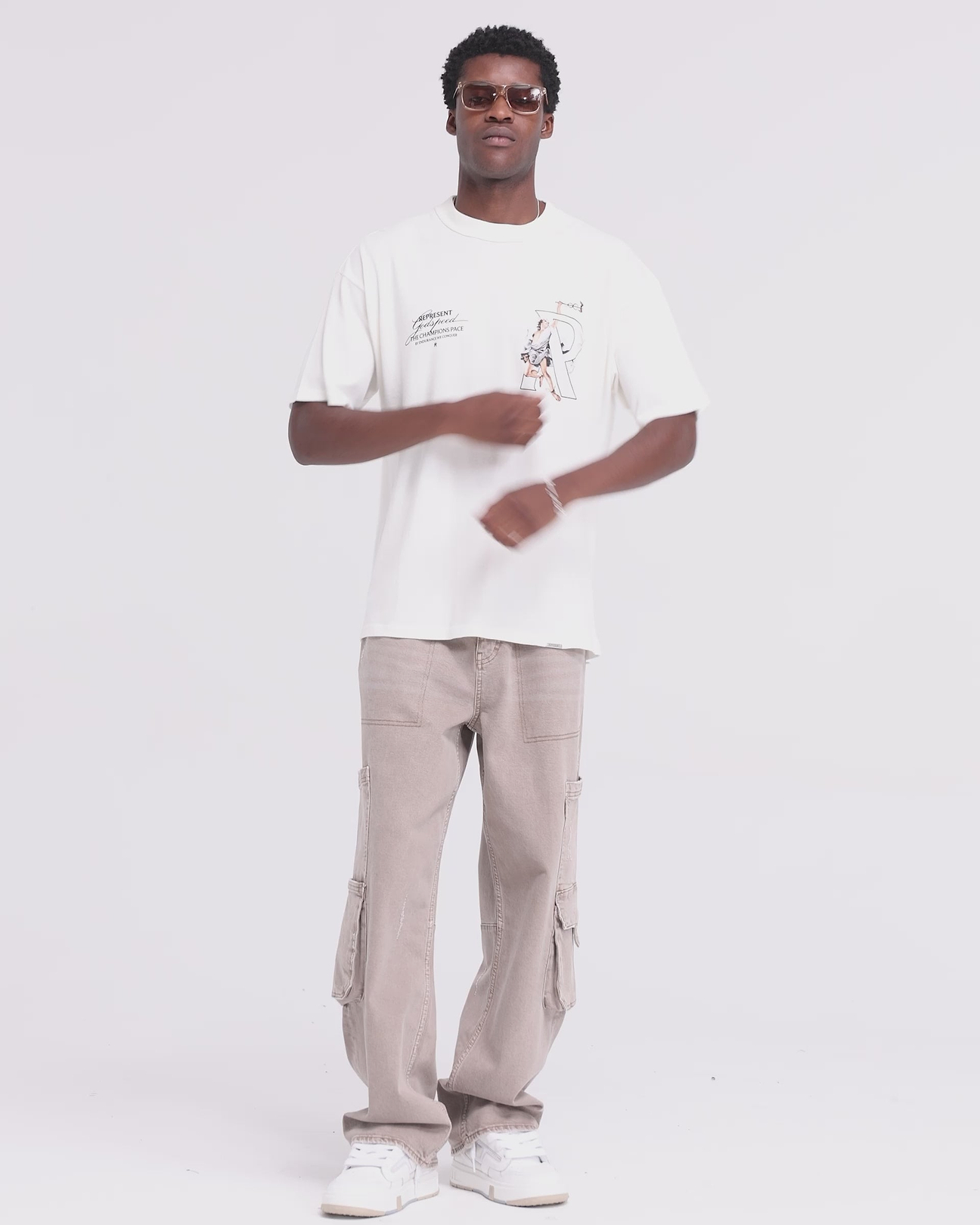 Hermes T-Shirt - Flat White | REPRESENT