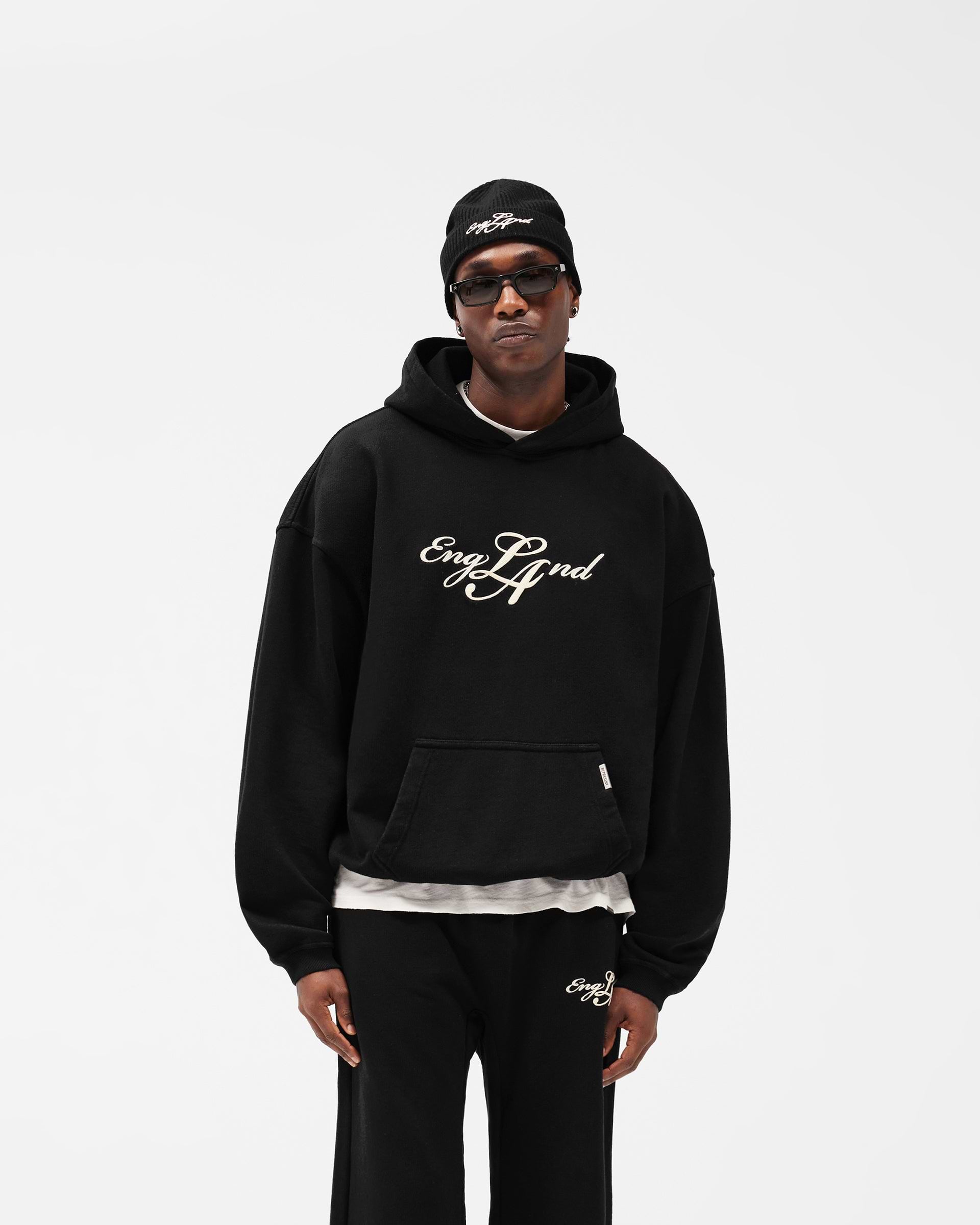 EngLAnd Hoodie - Jet Black