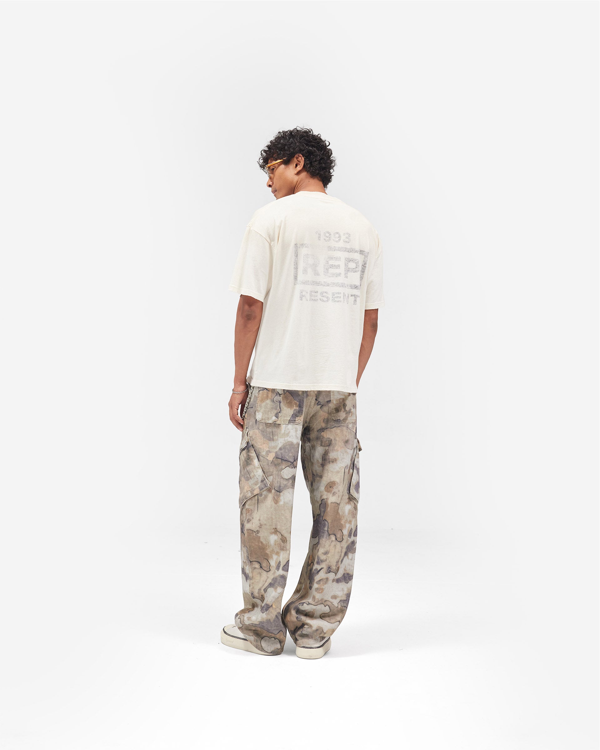 Reverse Resent T-Shirt - Flat White