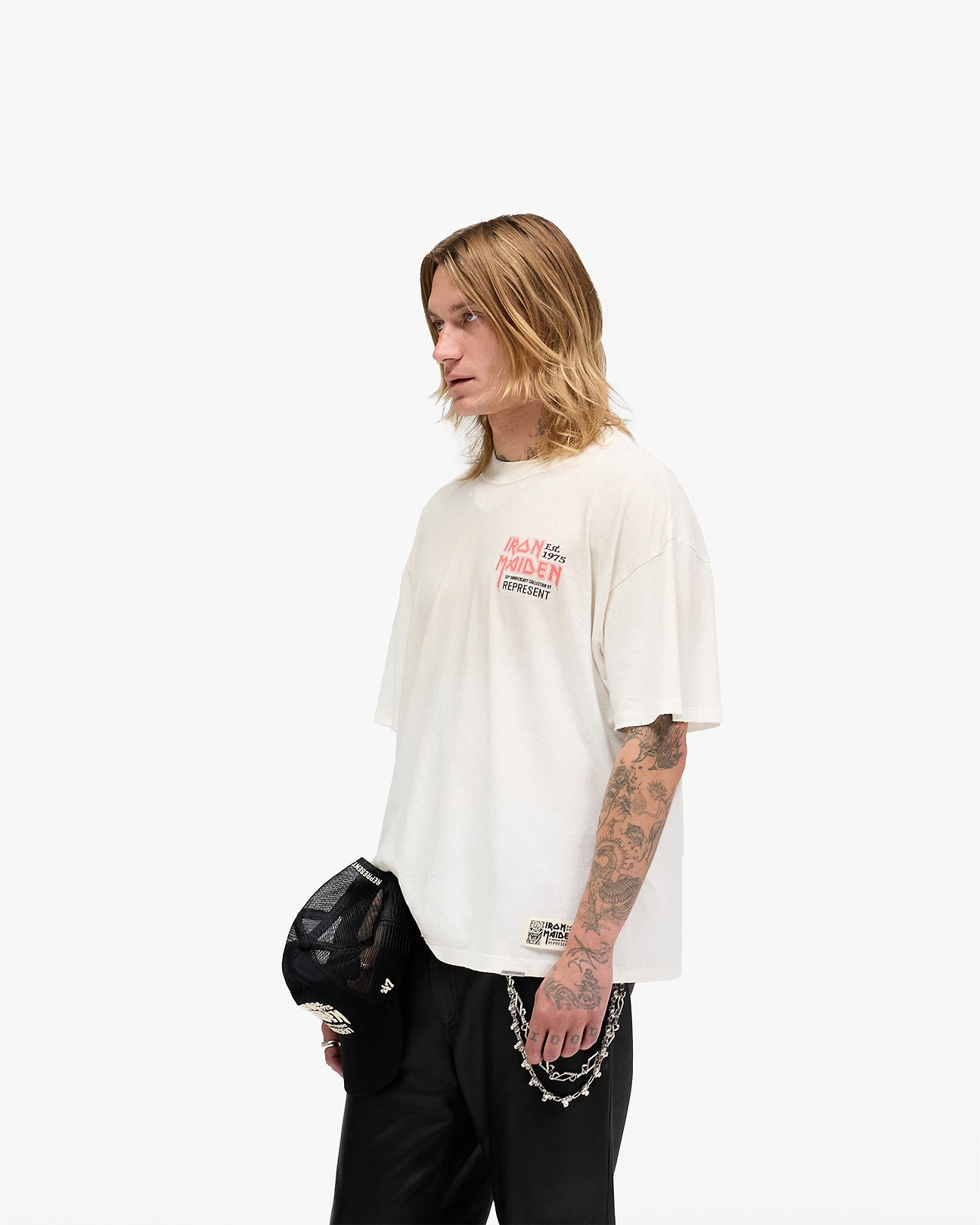 REPRESENT リボーン Tシャツ L REPRESENT リボーン Tシャツ L Represent - Reborn T-Shirt in Aged Black