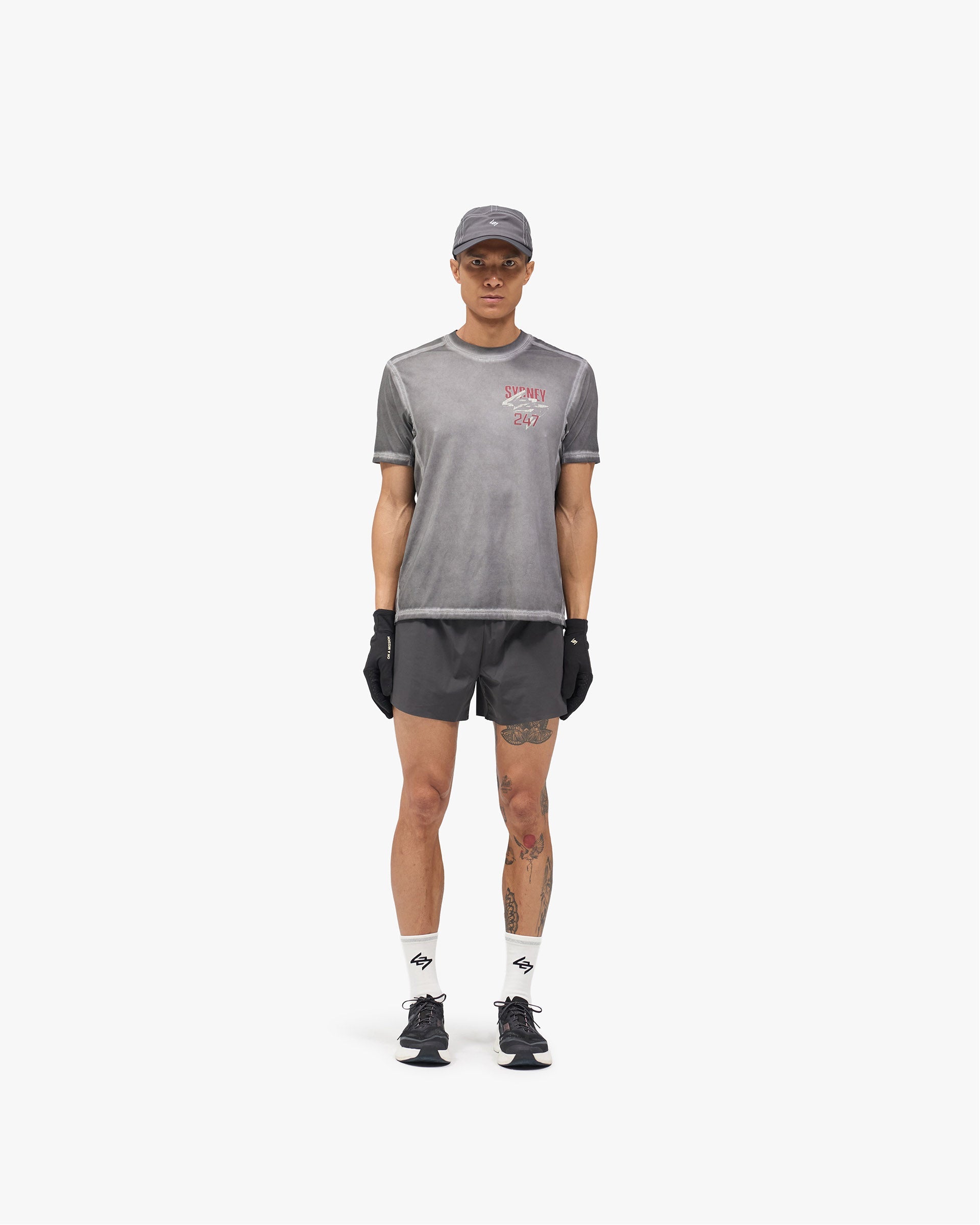 247 Sydney T-Shirt - Washed Grey