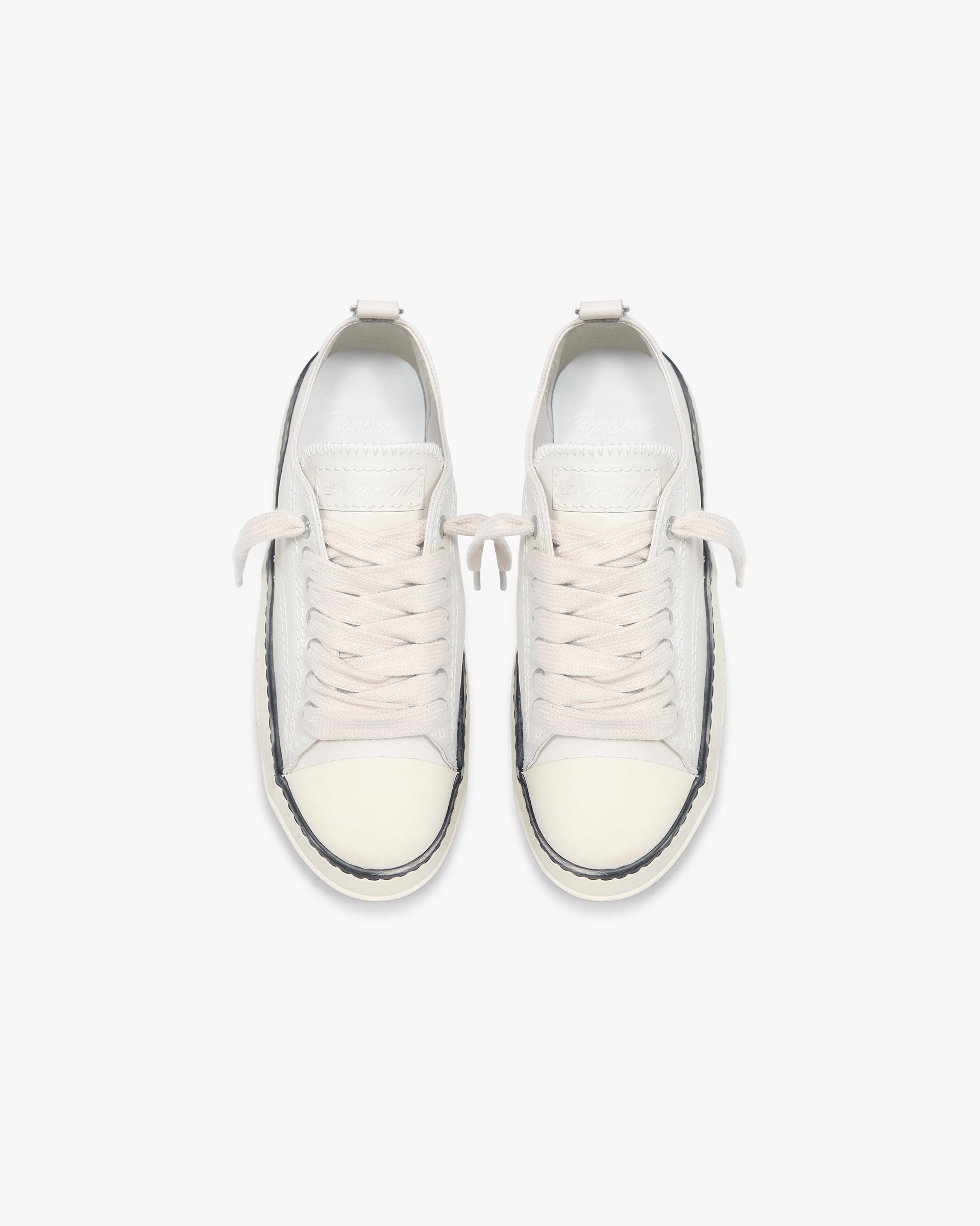 Rep-Cap Leather - Flat White
