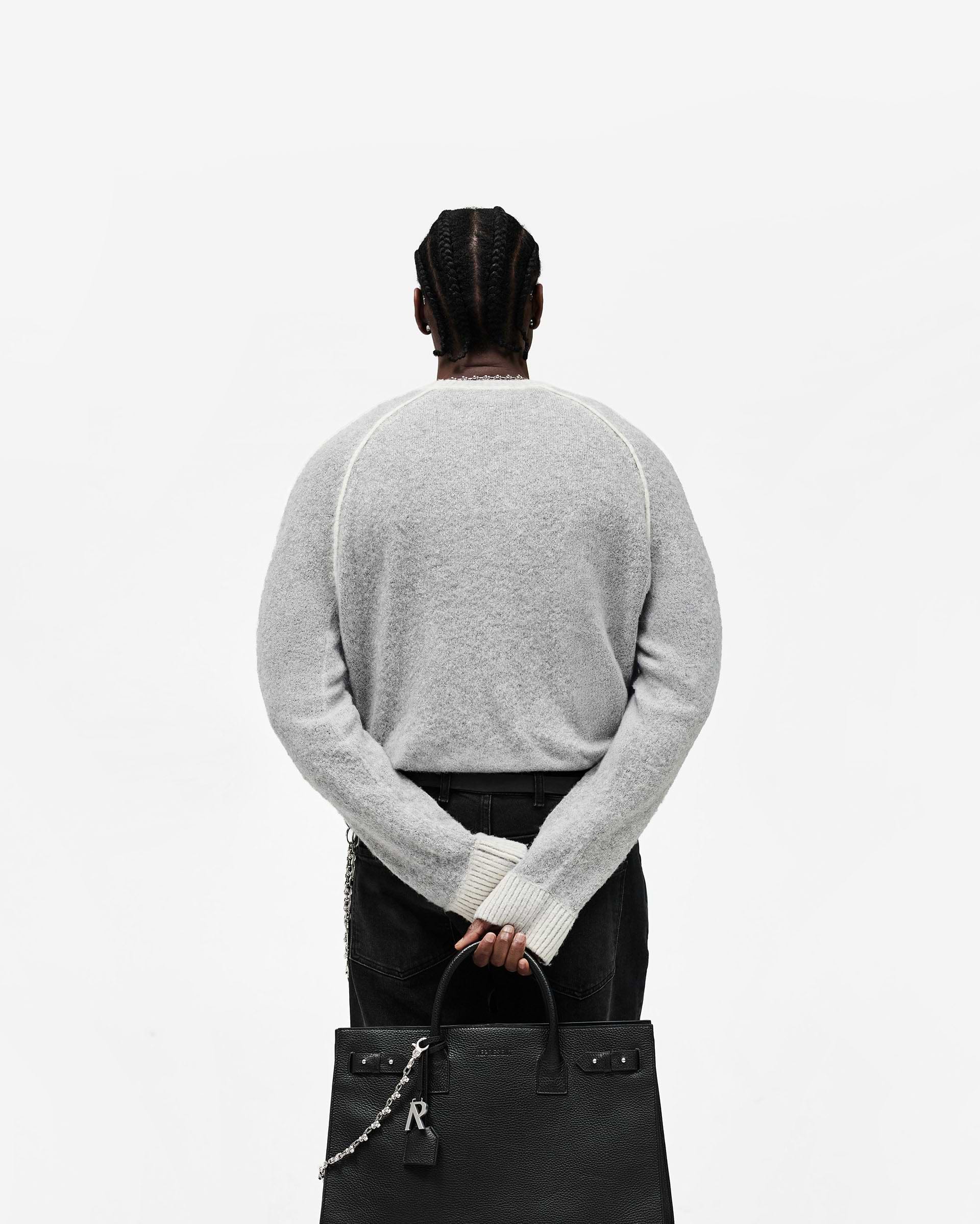 Laurel Knit Sweater - Sun Fade Grey