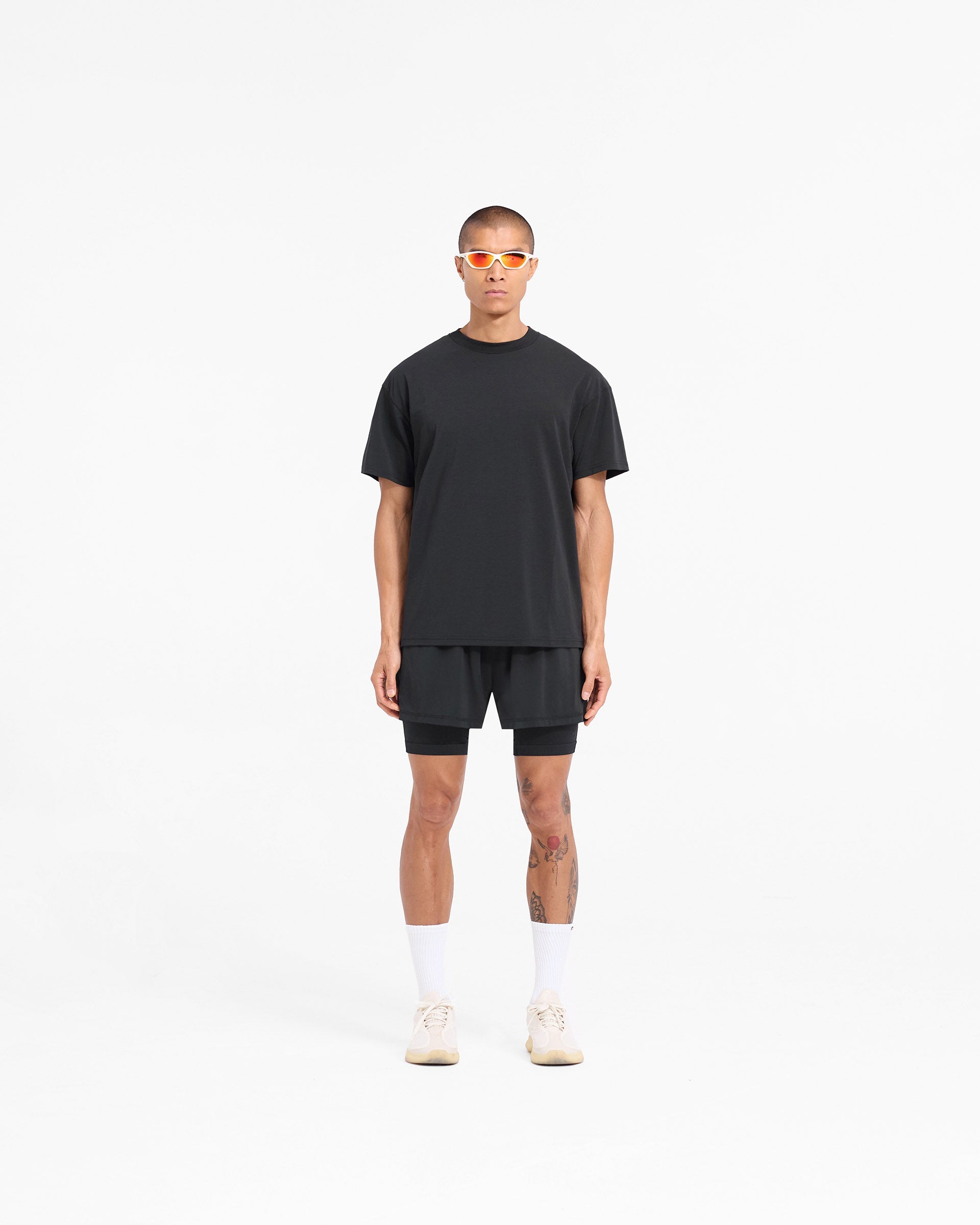 247 DNA Oversized T-Shirt - Jet Black