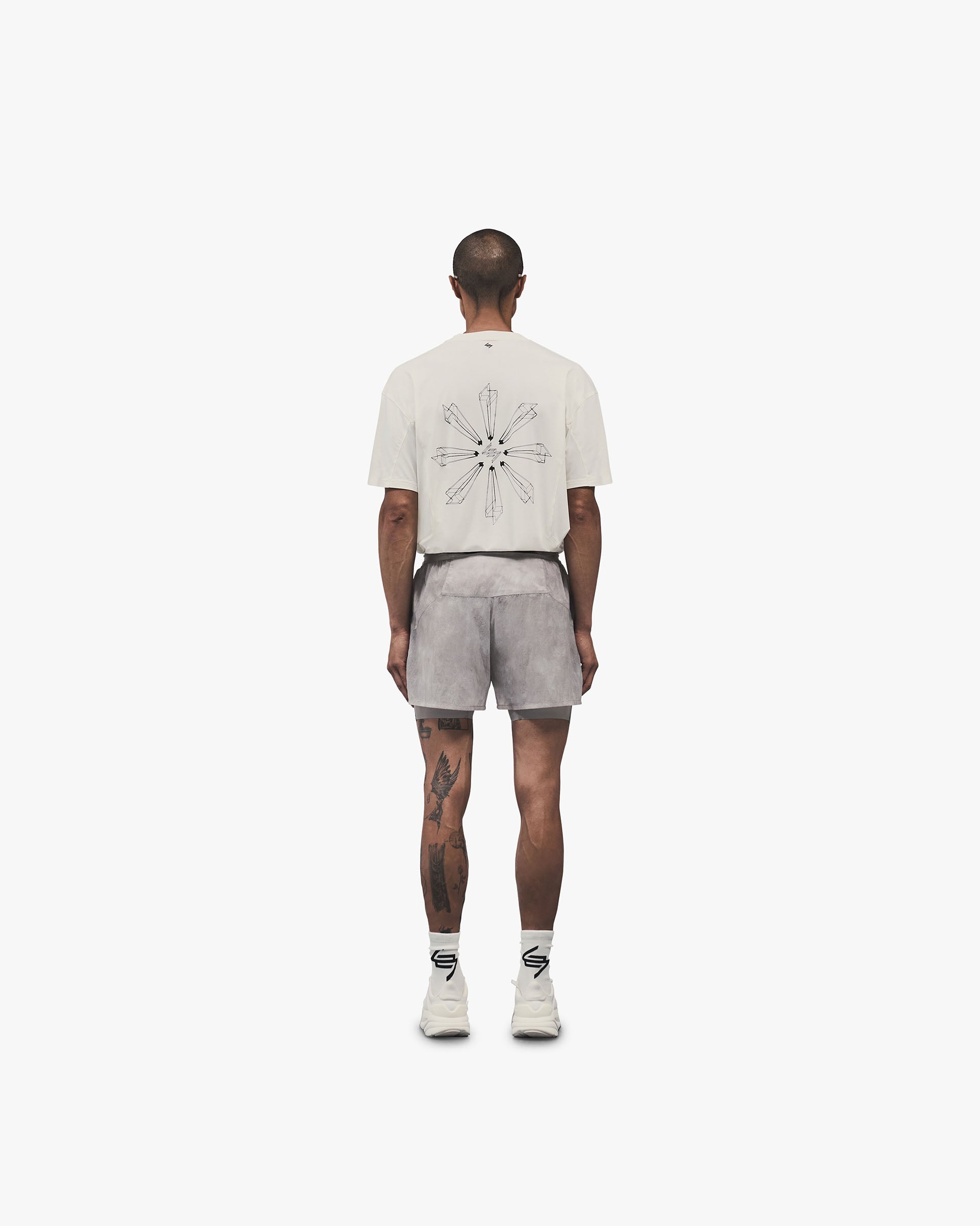 247 Trail Shorts - Chalk