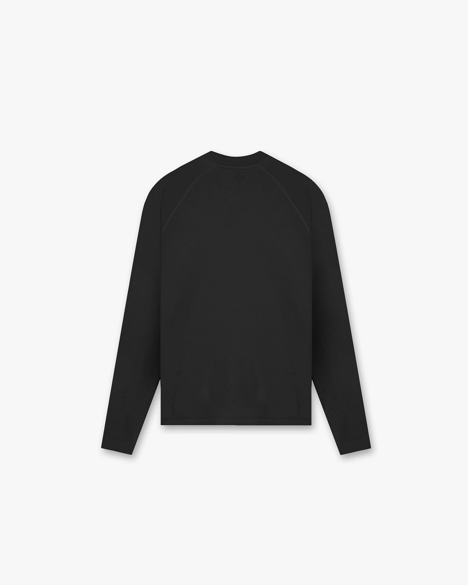 247 Uprising Long Sleeve Seamless T-Shirt - Black