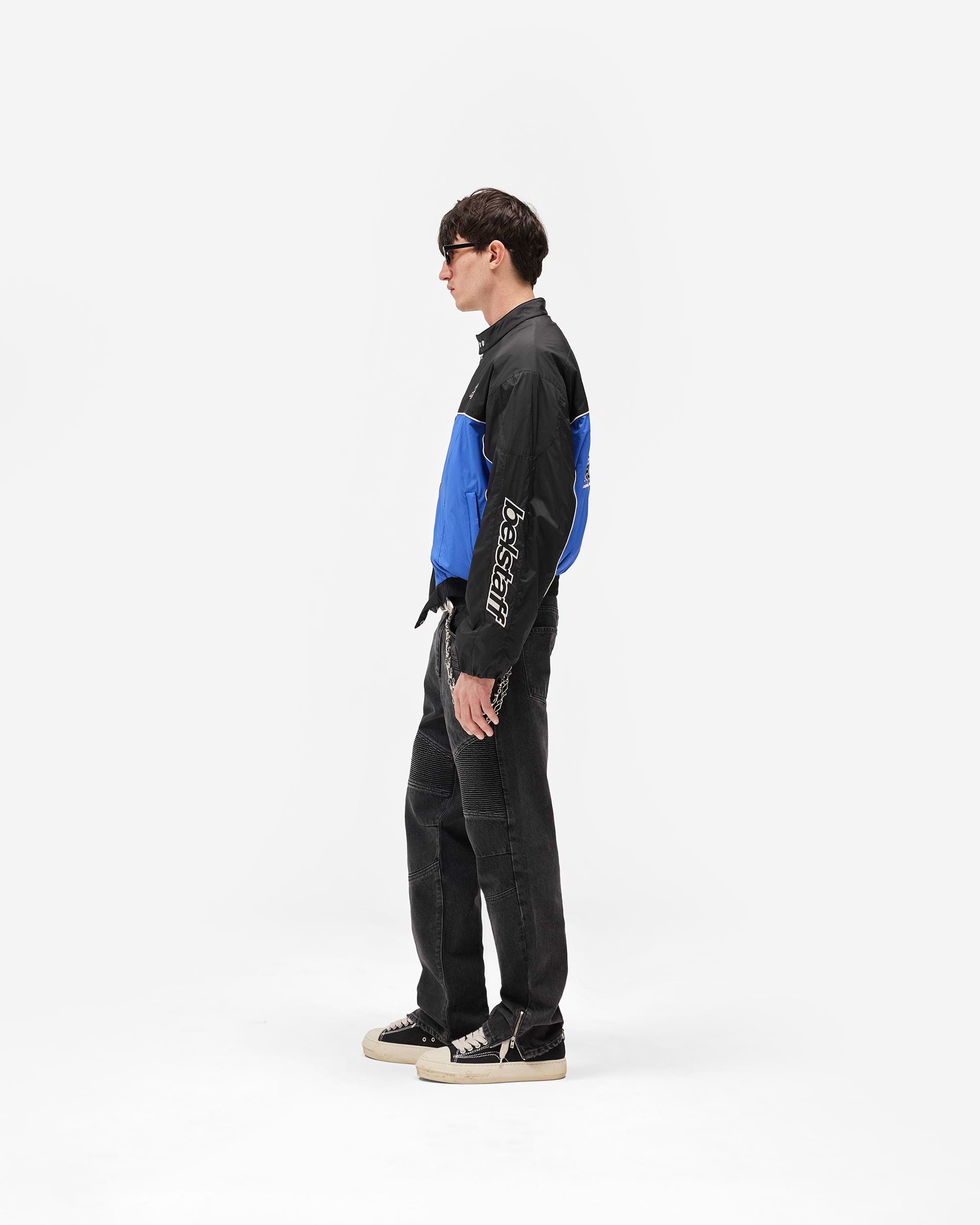 Represent X Belstaff Nylon Racing Jacket - Jet Black