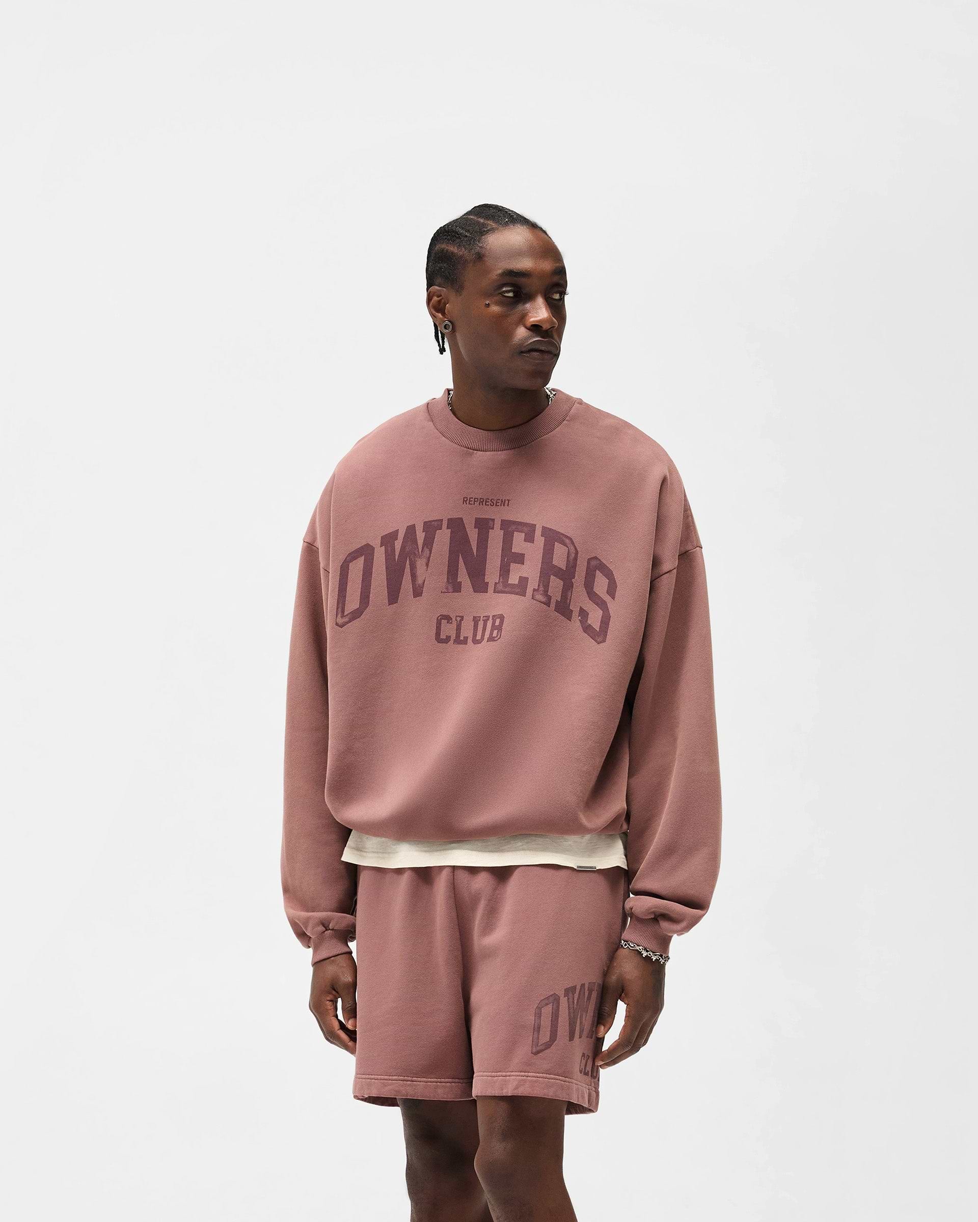 Represent Owners Club Sweater - Smoked Rose
