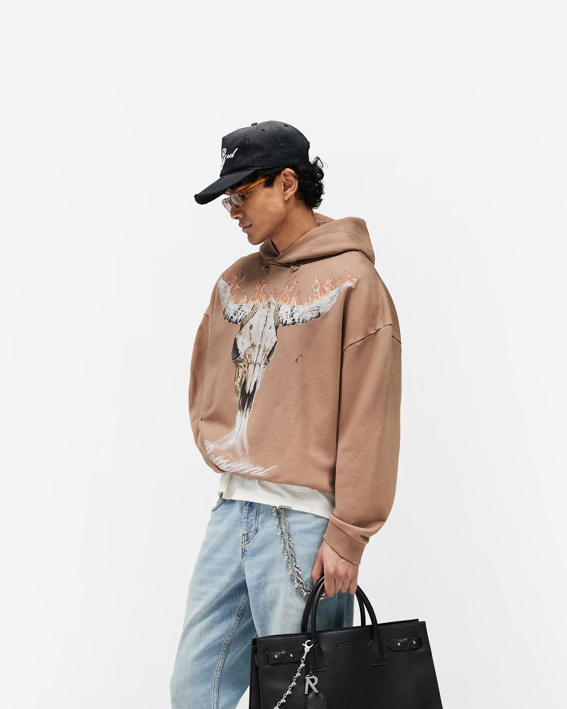 British Cowboys Hoodie - Dusty Brown