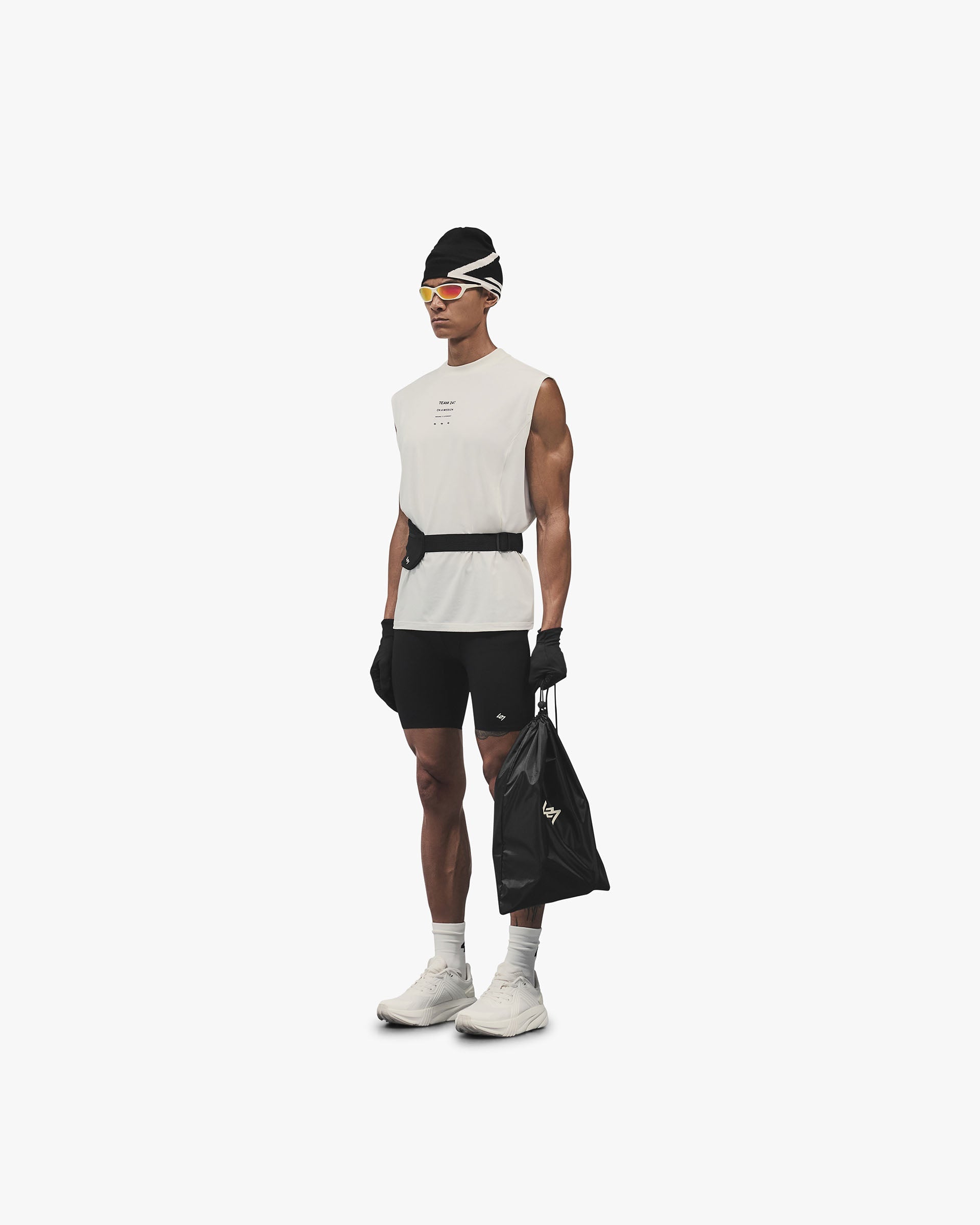 247 Uprising Oversized Tank - Flat White