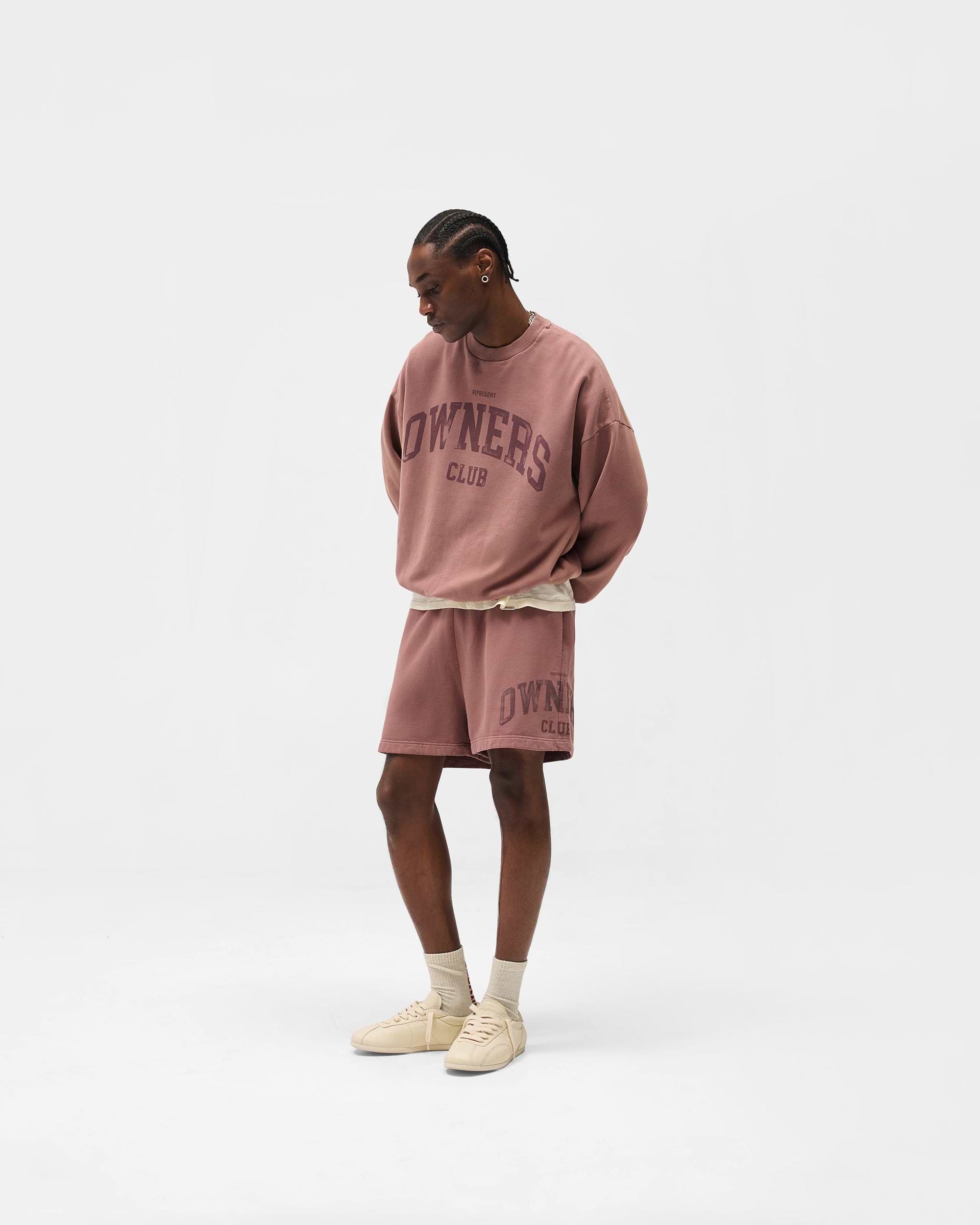 Represent Owners Club Sweater - Smoked Rose