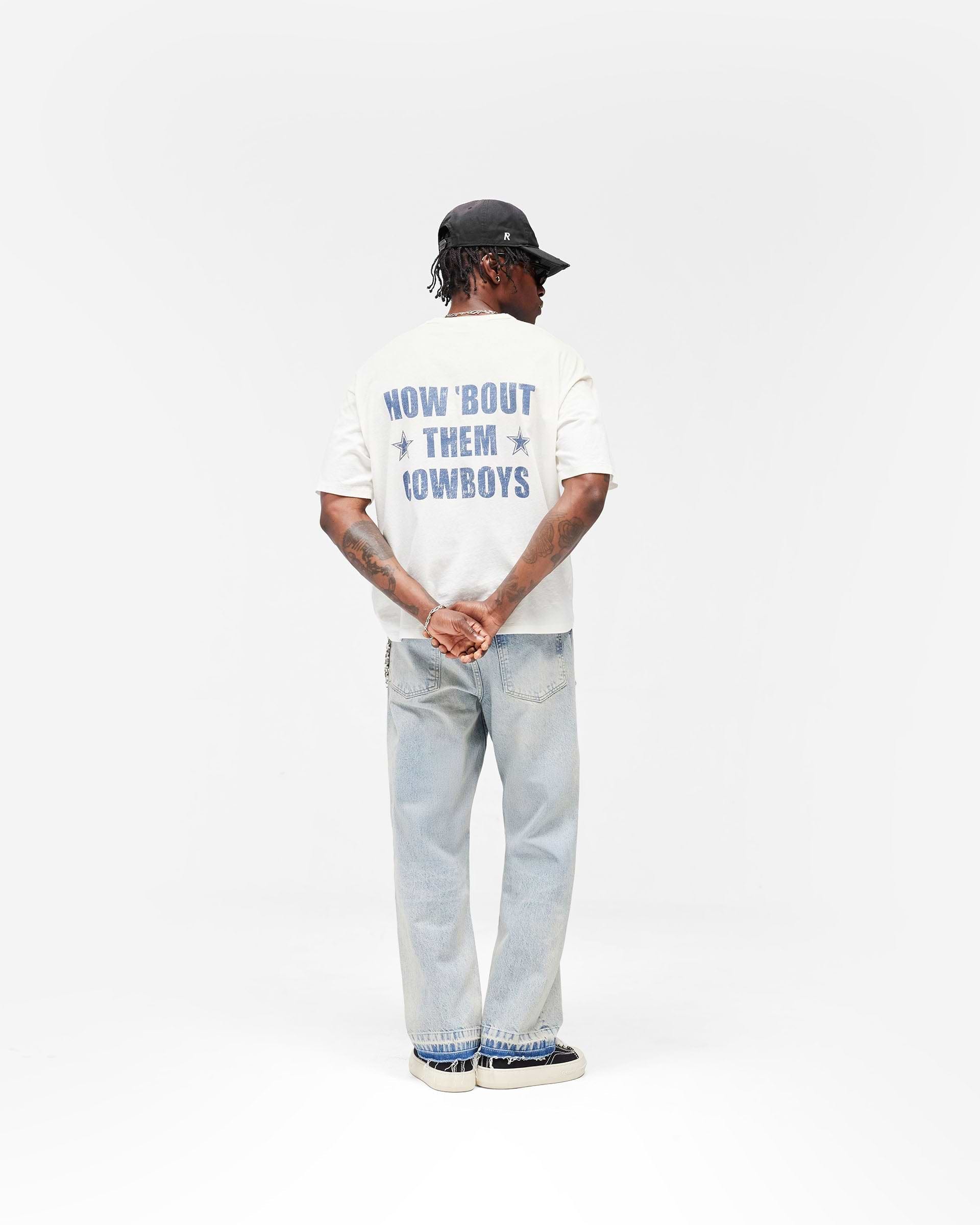 Dallas Cowboys x Represent T-Shirt - Washed Ecru
