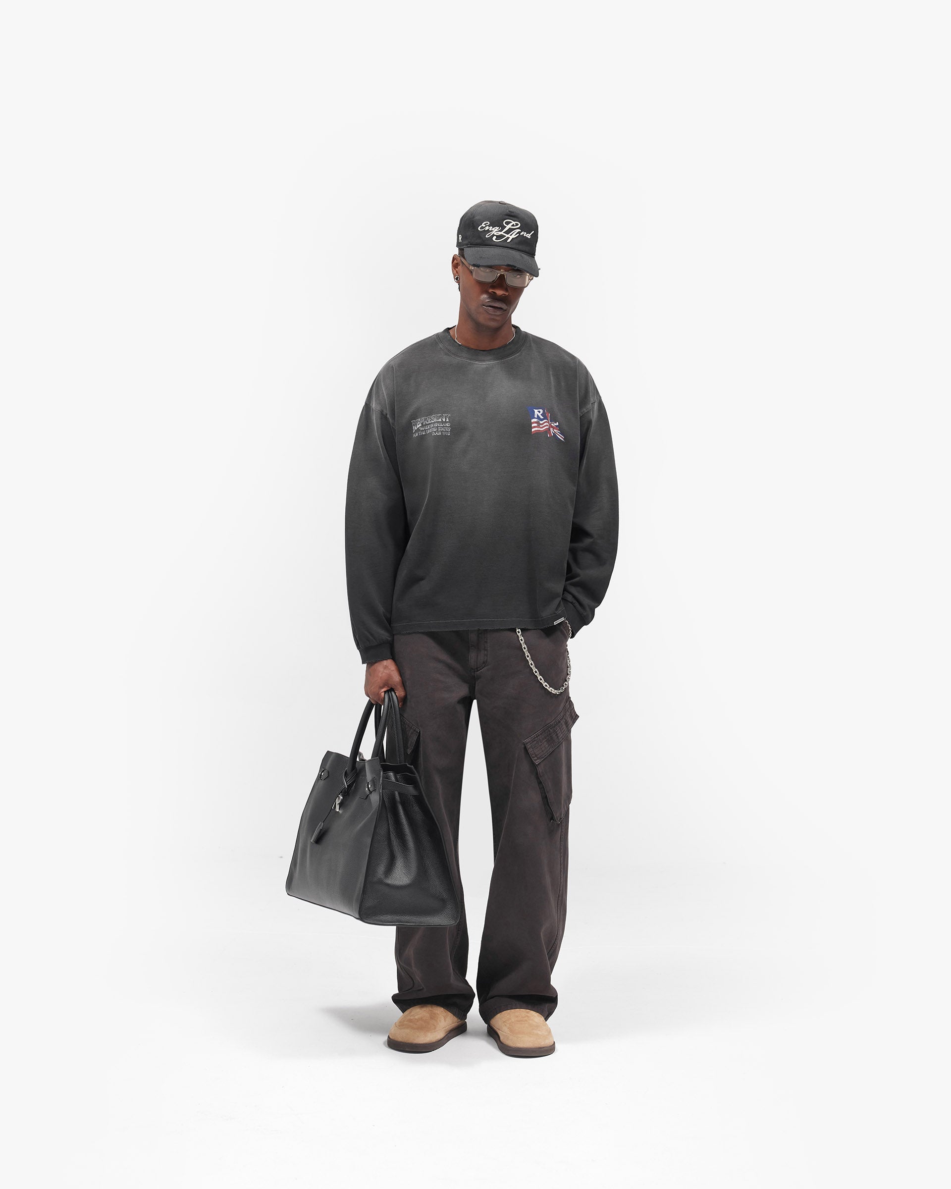Eagle Long Sleeve T-Shirt - Black