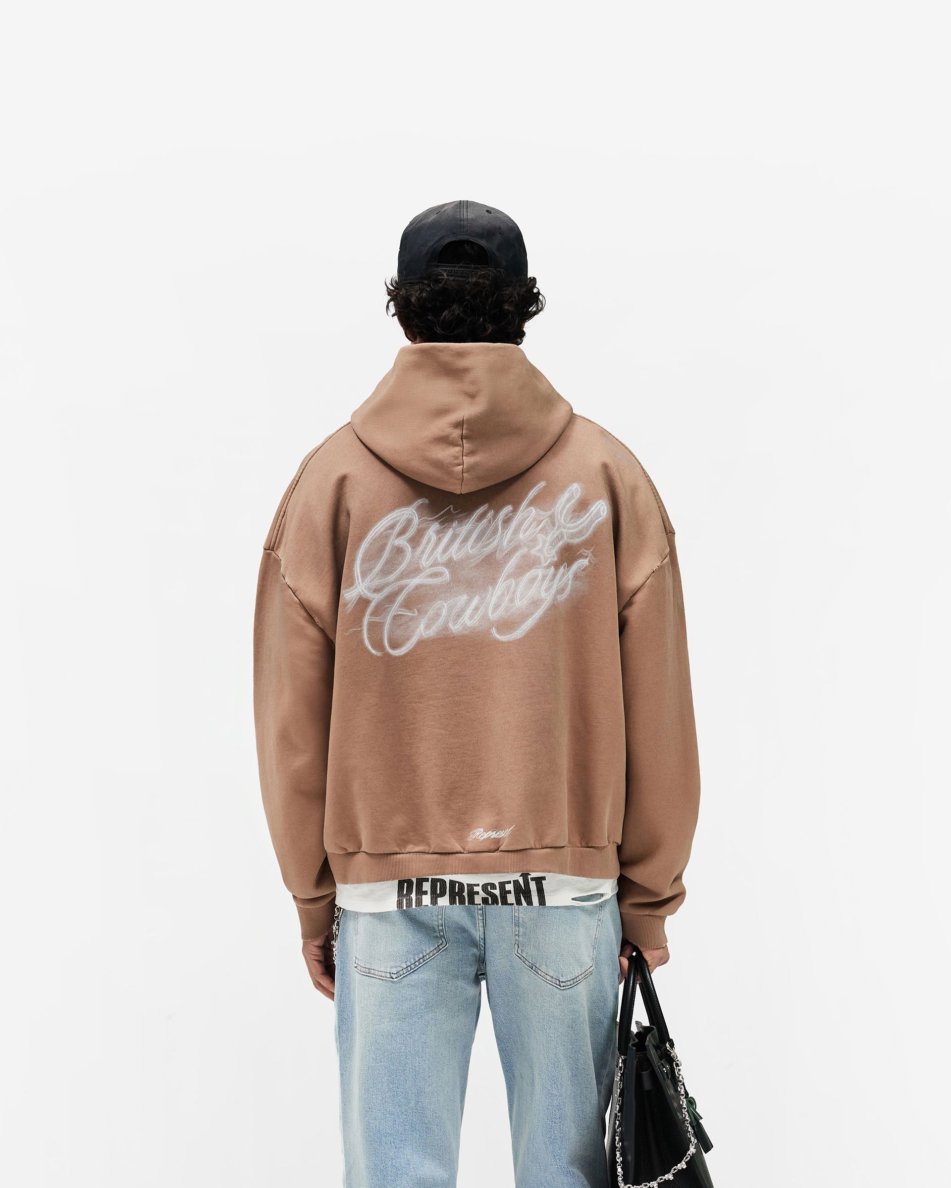 British Cowboys Hoodie - Dusty Brown