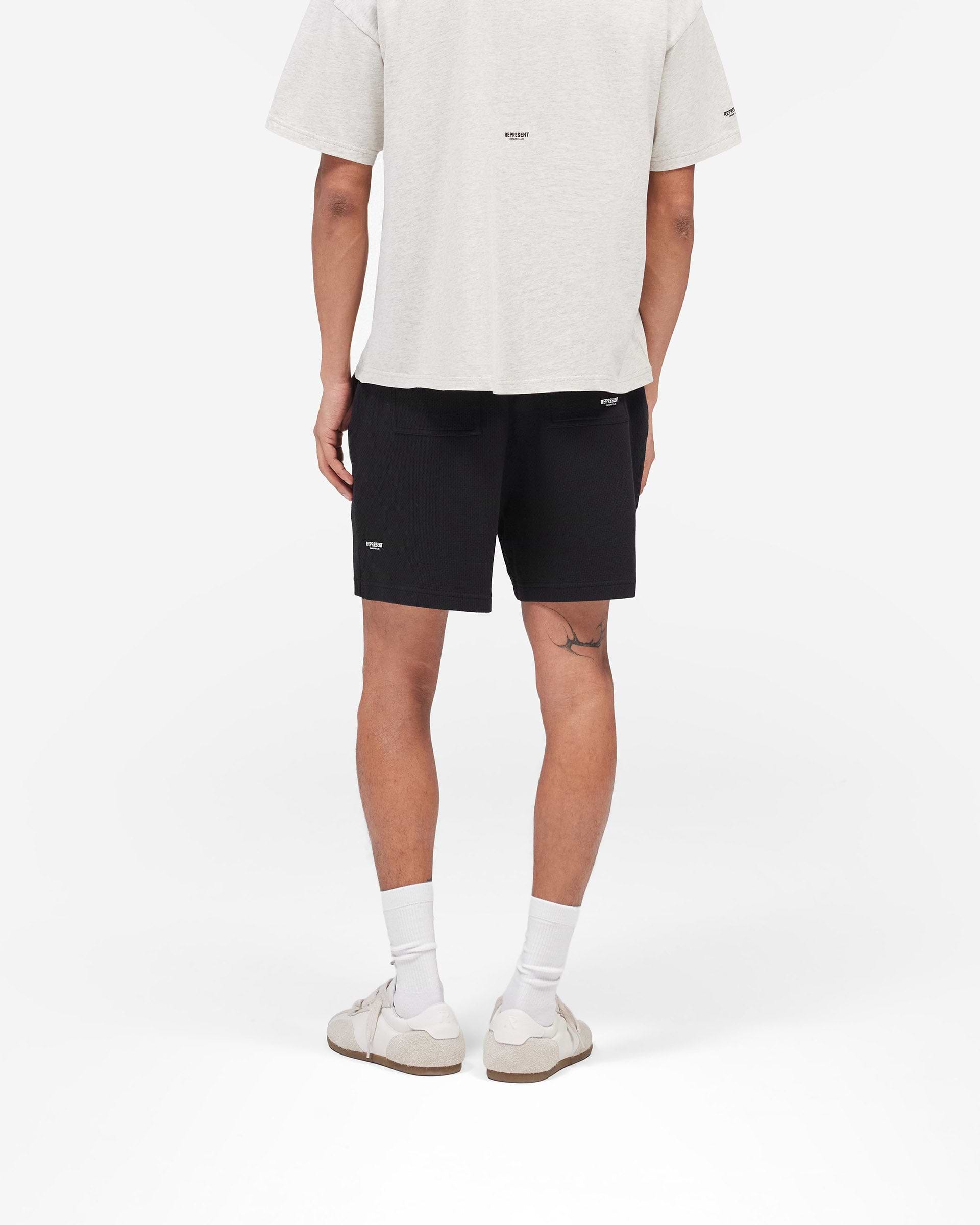 Micro Owners Club Mesh Shorts - Black