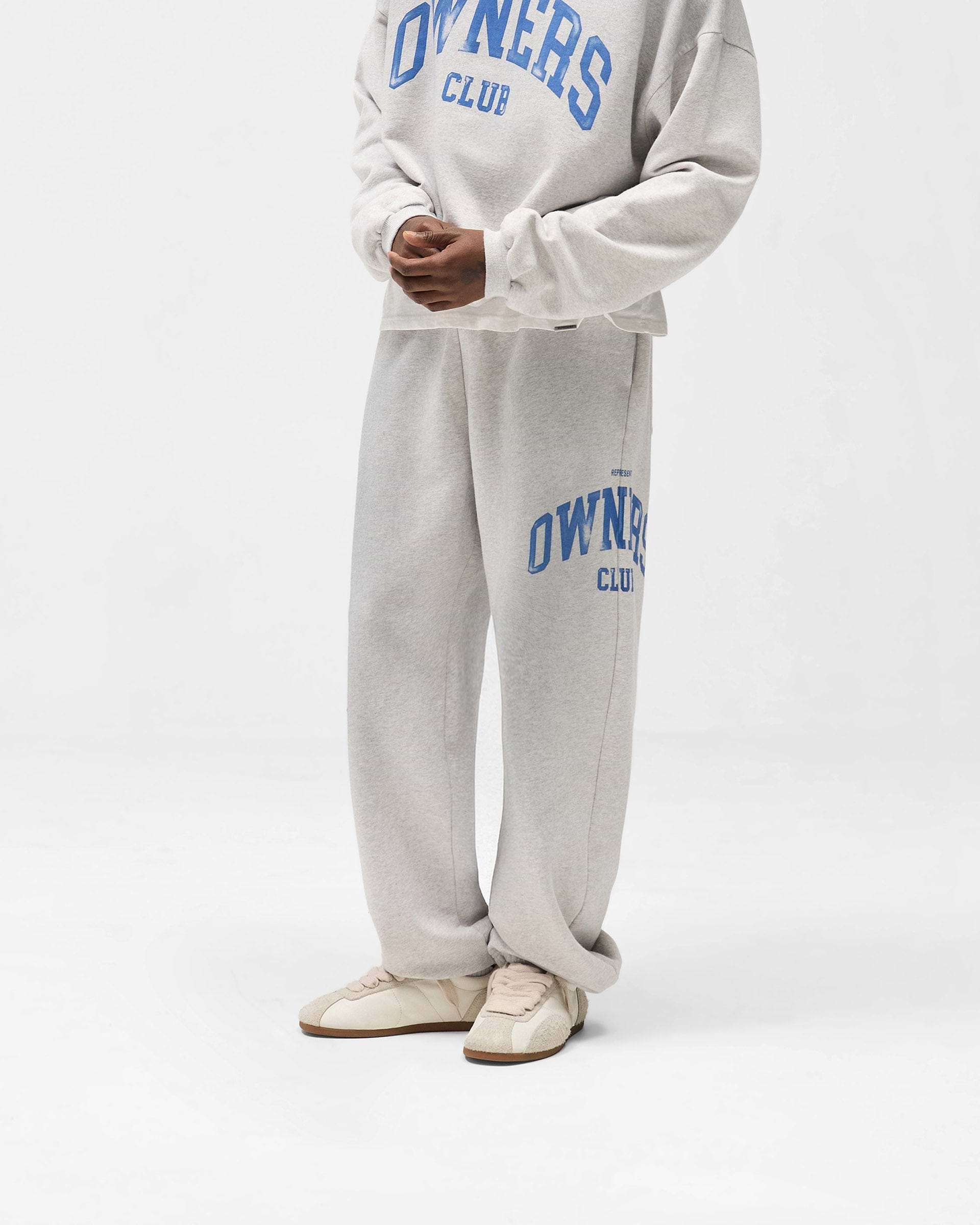 Represent Owners Club Sweatpant - Sprayed Ice Grey Marl
