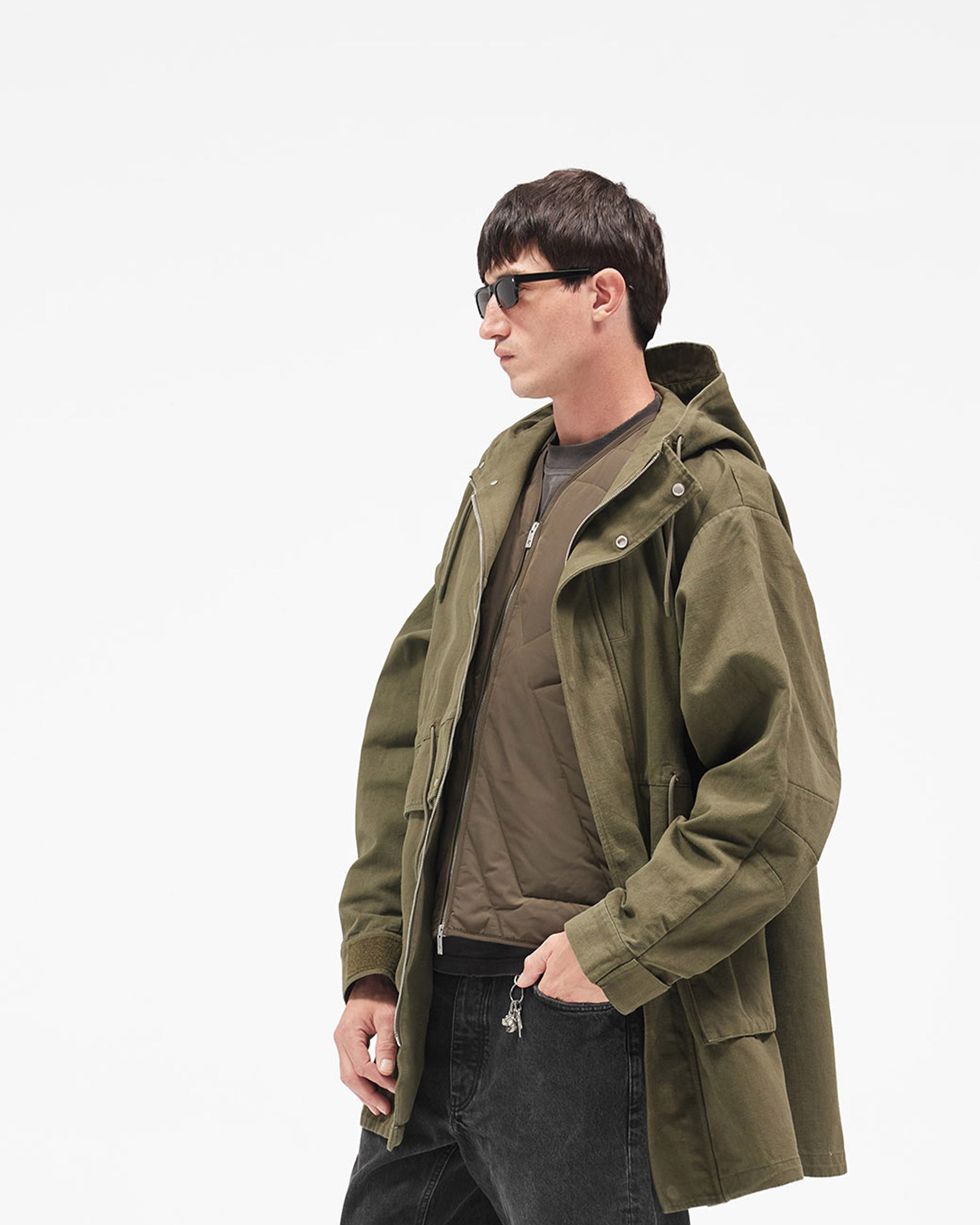 Outlander Parka - Olive Night