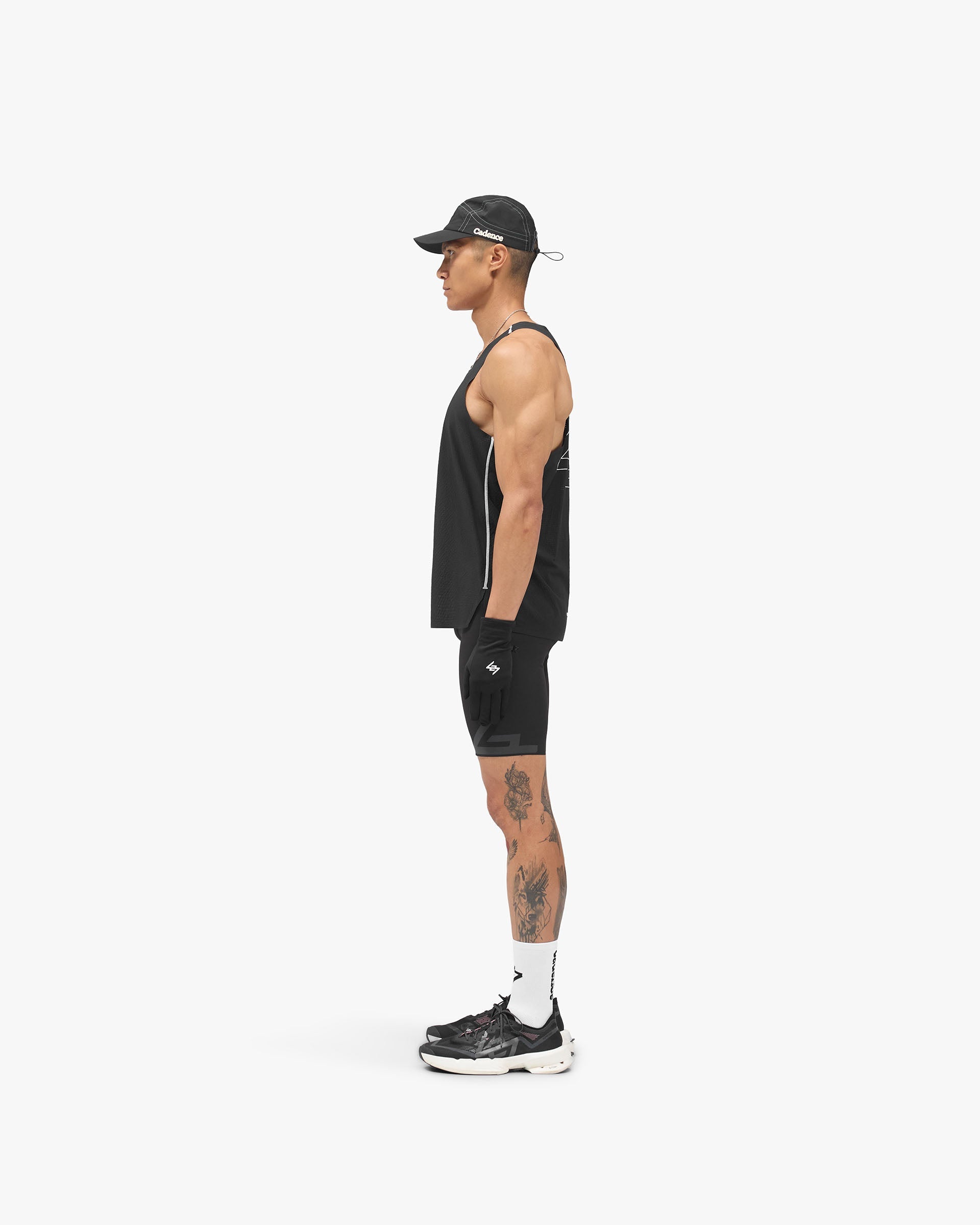 247 X Cadence Singlet - Jet Black