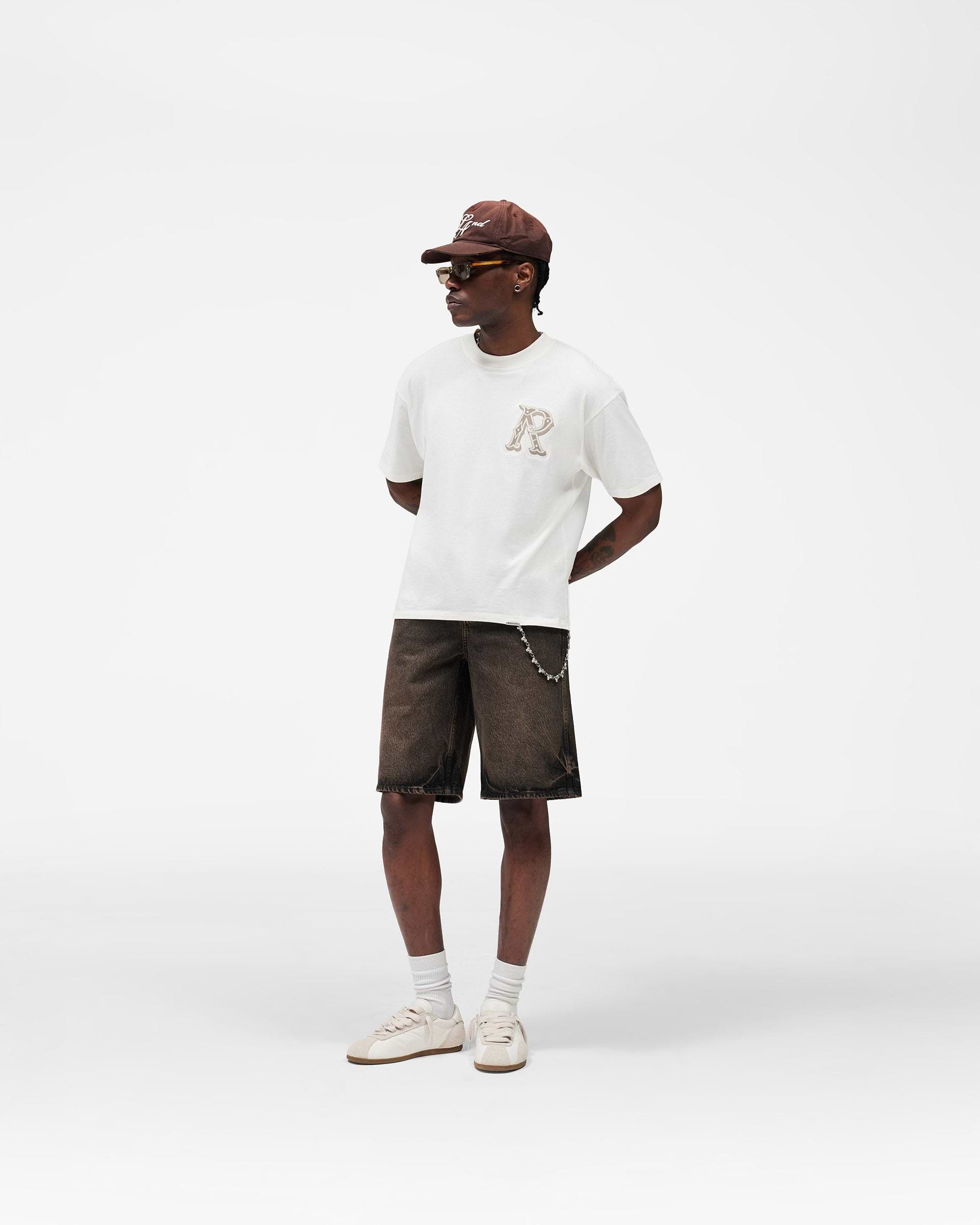 Denim Short - Bark