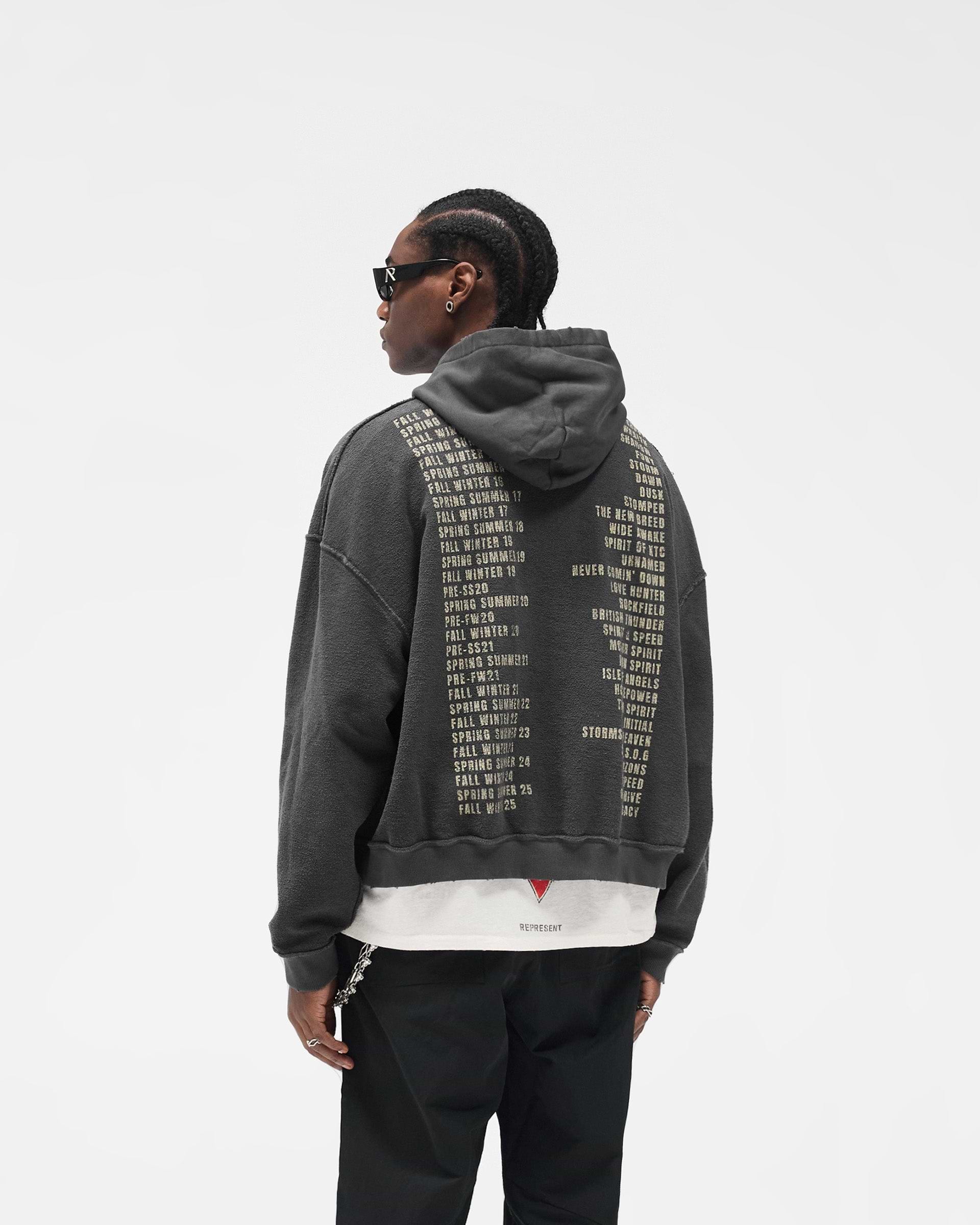 Reversible Living Legacy Tour Hoodie - Sun Fade Grey
