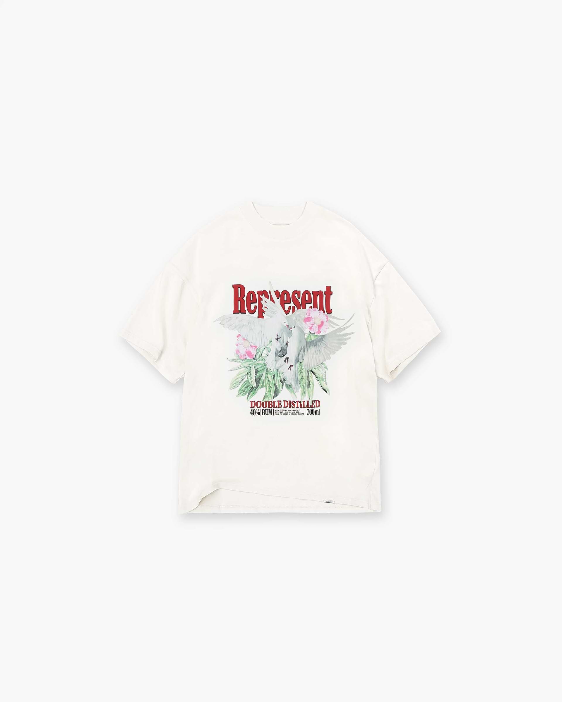 Double Distilled T-Shirt - Flat White