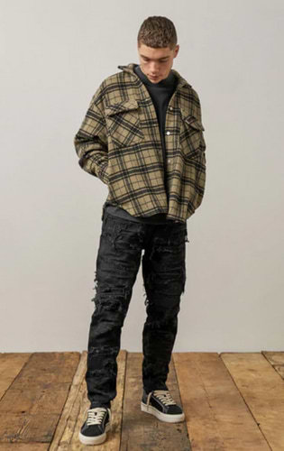 Black Jeans Outfits for Men