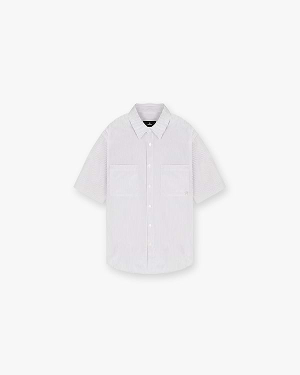 Short Sleeve Pinstripe Shirt