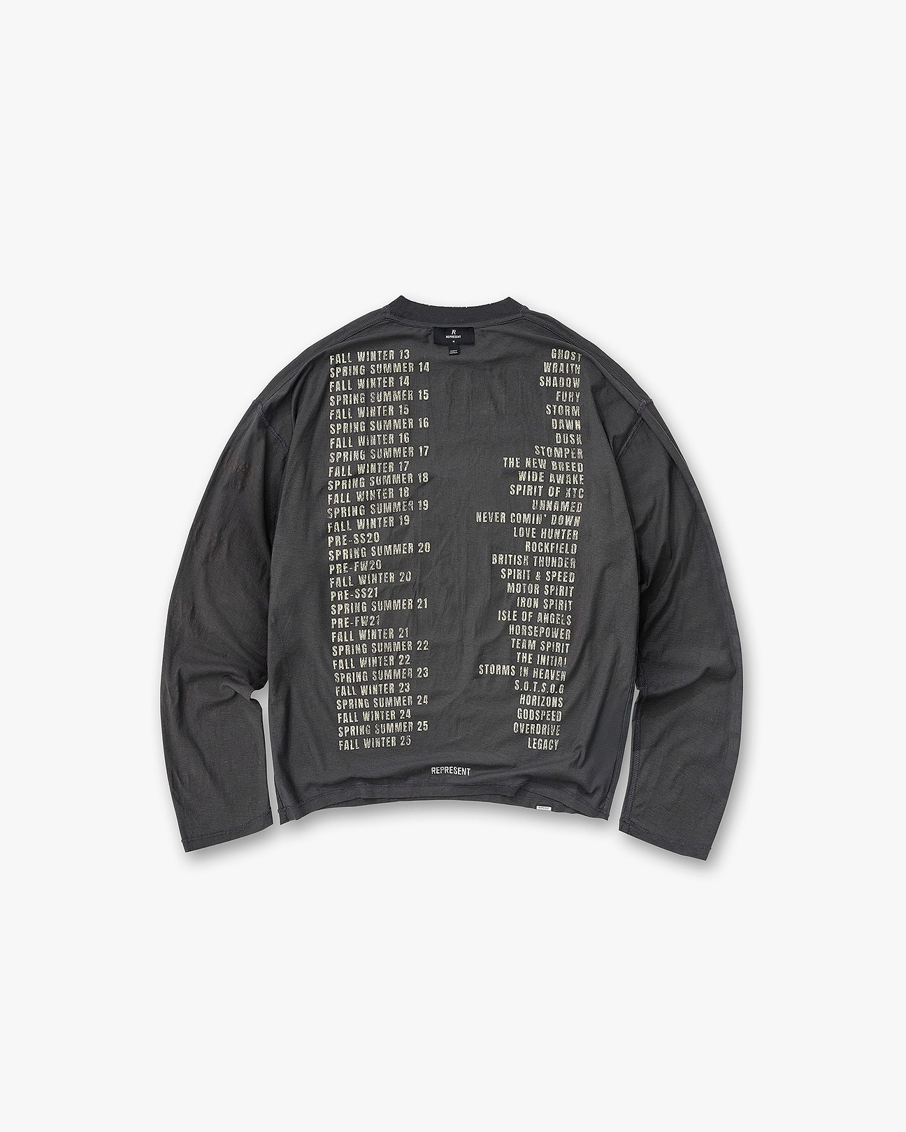 Reversible Legacy Long Sleeve T-Shirt | Graphic T shirts | REPRESENT