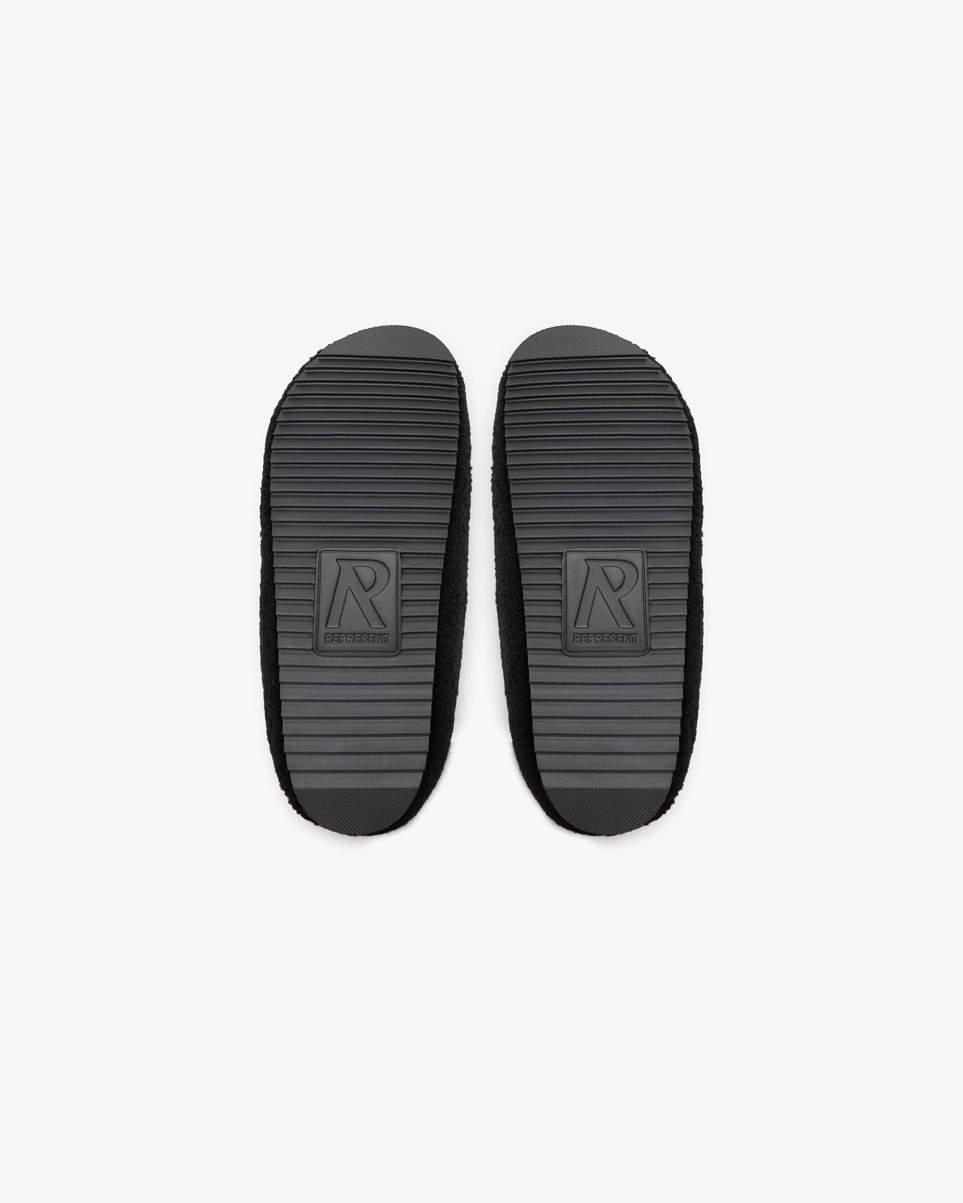 Fluffy Mule - Black