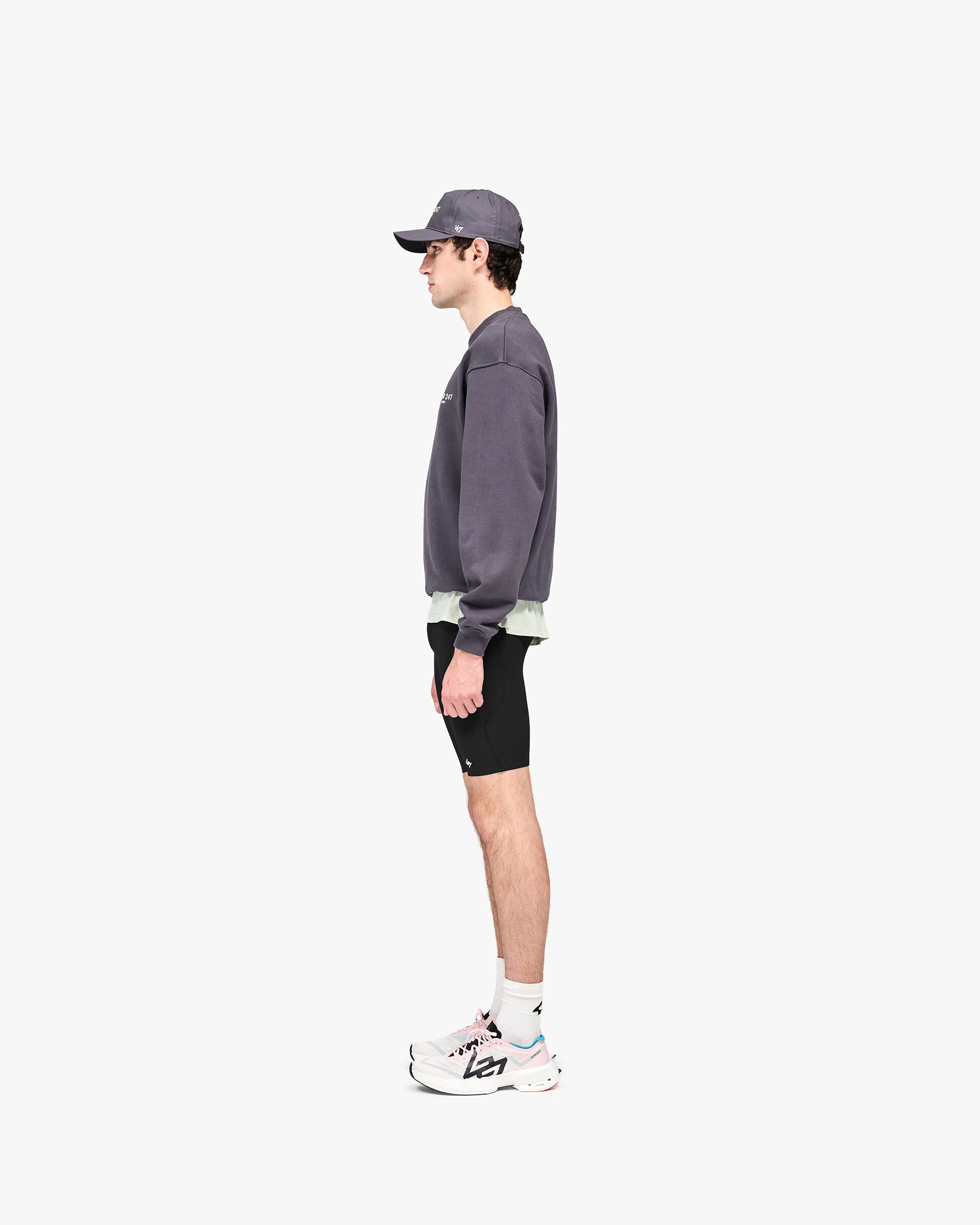 Team 247 Oversized Sweater - Graphene