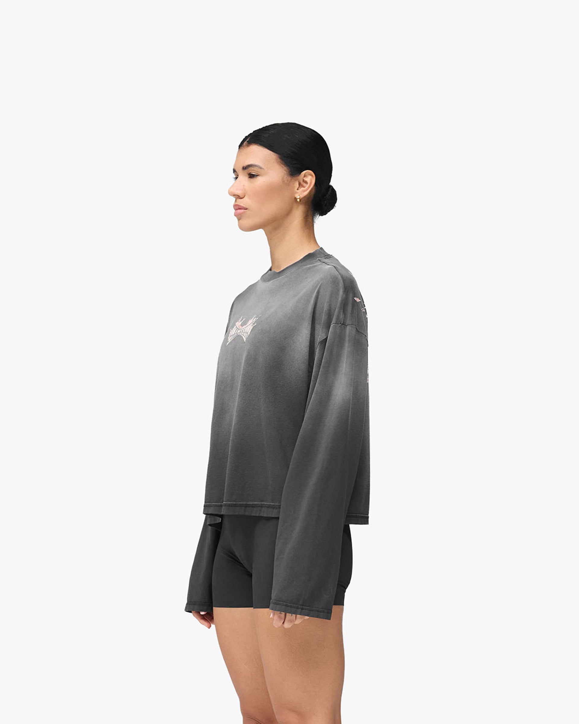247 Ignite Long Sleeve T-Shirt - Vintage Black
